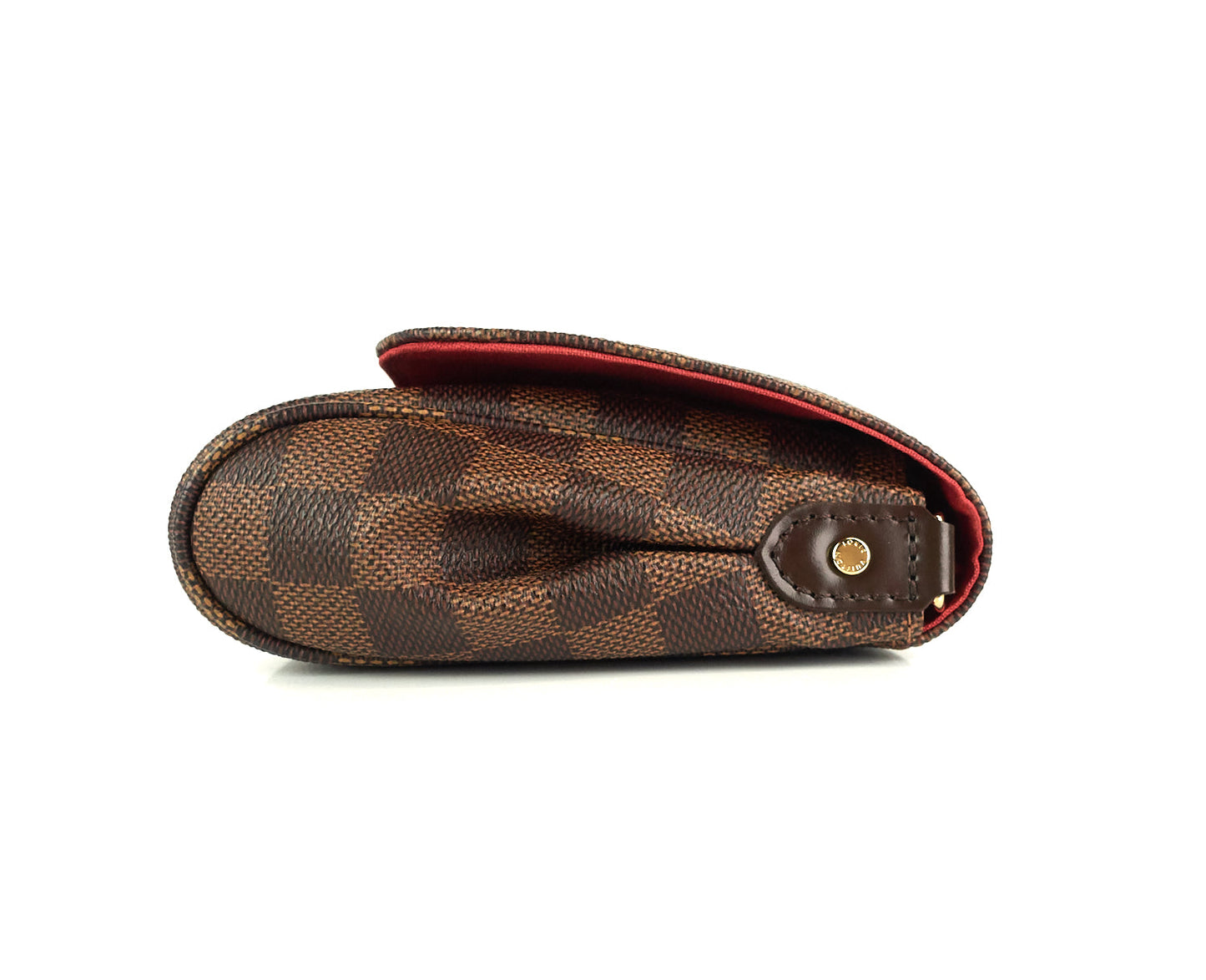 Louis Vuitto Favorite MM Damier Ebene Canvas Handbag with Strap