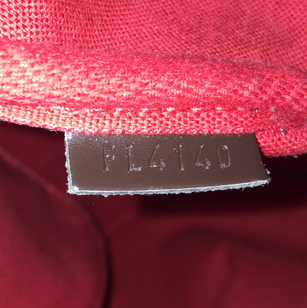 Louis Vuitto Rivington GM Damier Ebene Canvas Bag