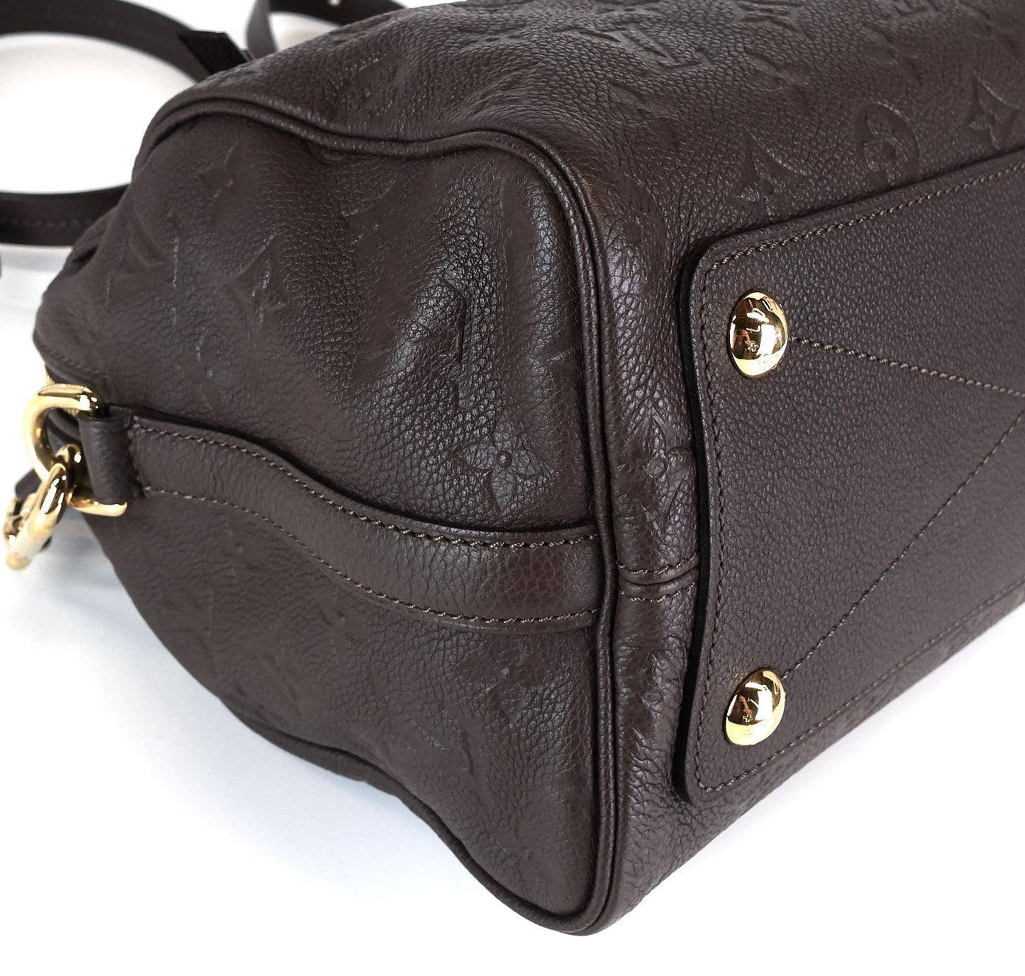 Louis Vuitto Speedy 25 Bandouliere Empreinte Monogram Leather Bag