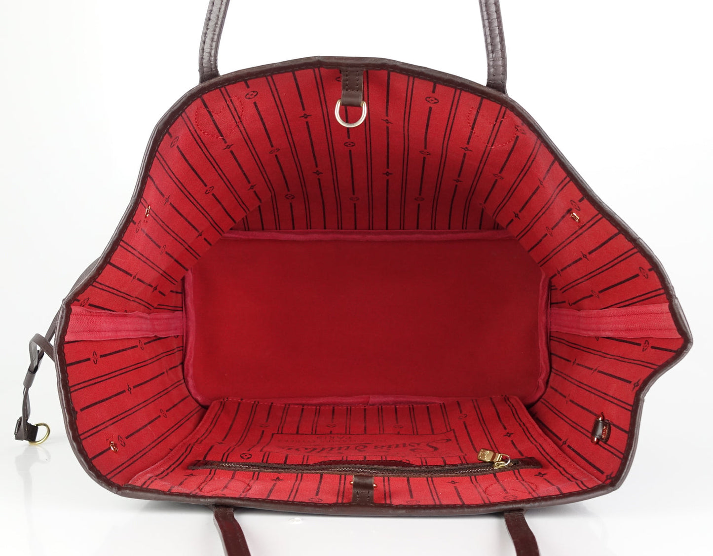 Louis Vuitto Neverfull MM Damier Ebene Canvas Bag