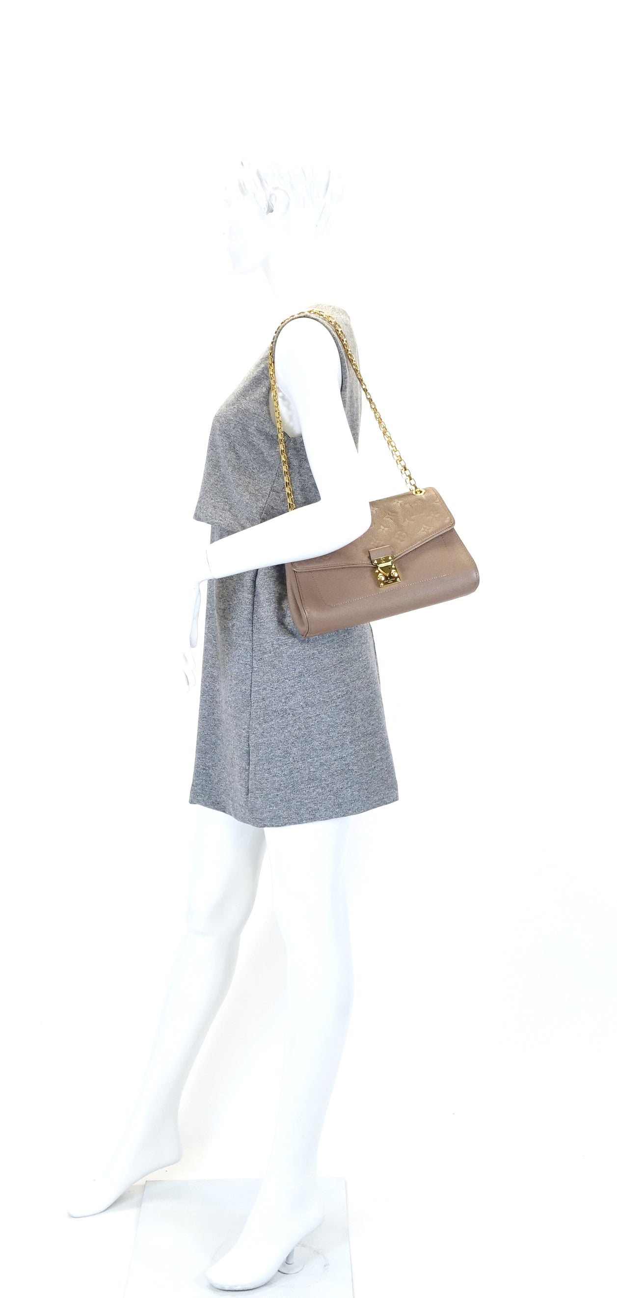 Louis Vuitto Saint Germain PM Monogram Empreinte Leather Bag