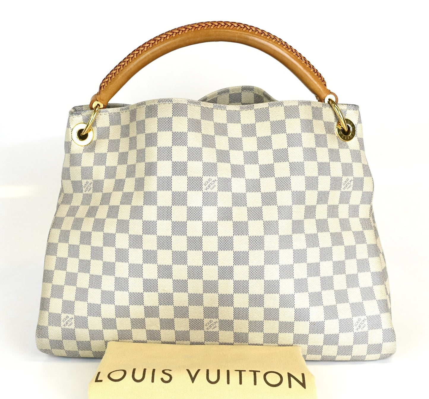 Louis Vuitto Artsy MM Damier Azur Canvas Bag