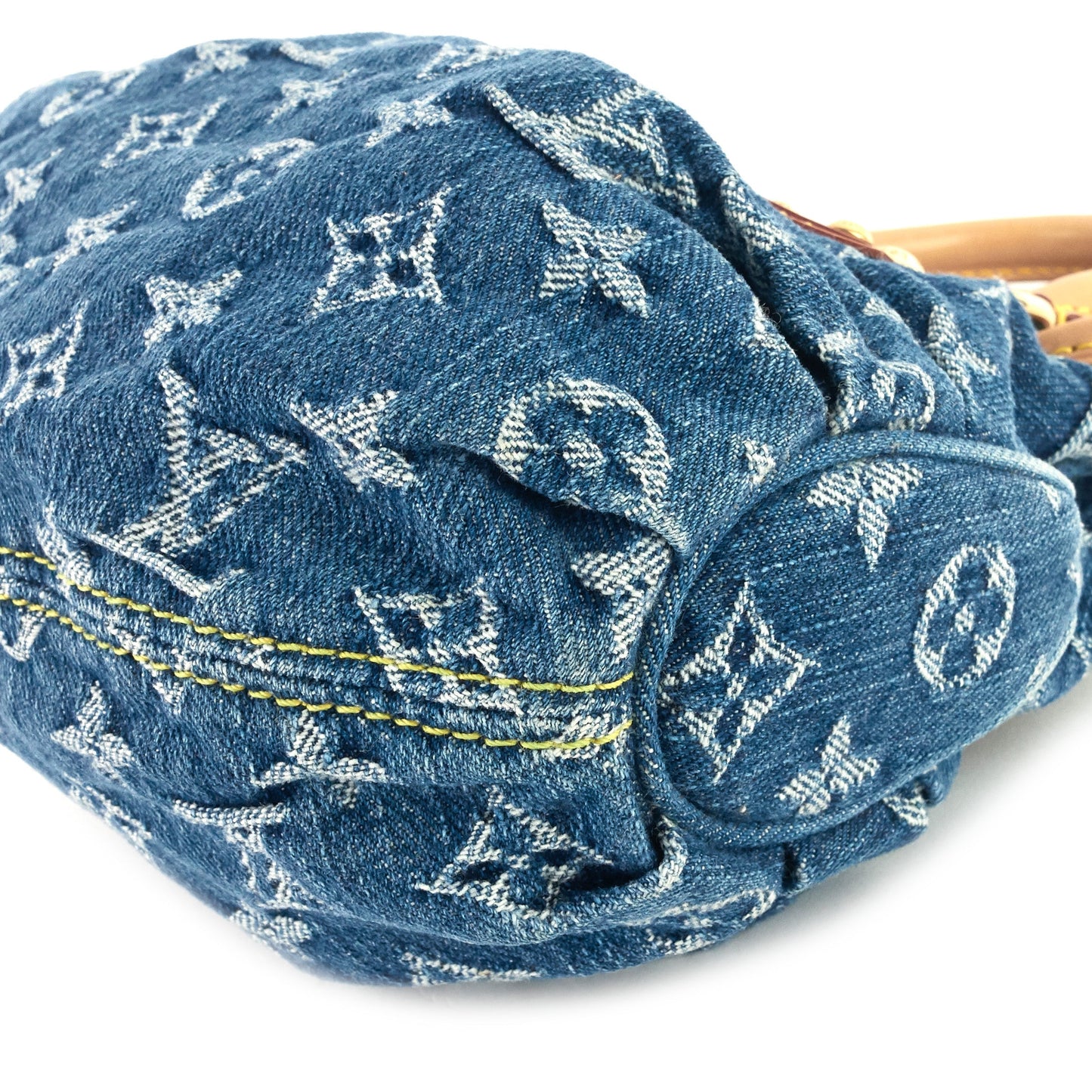 Louis Vuitto Pleaty Monogram Denim Bag