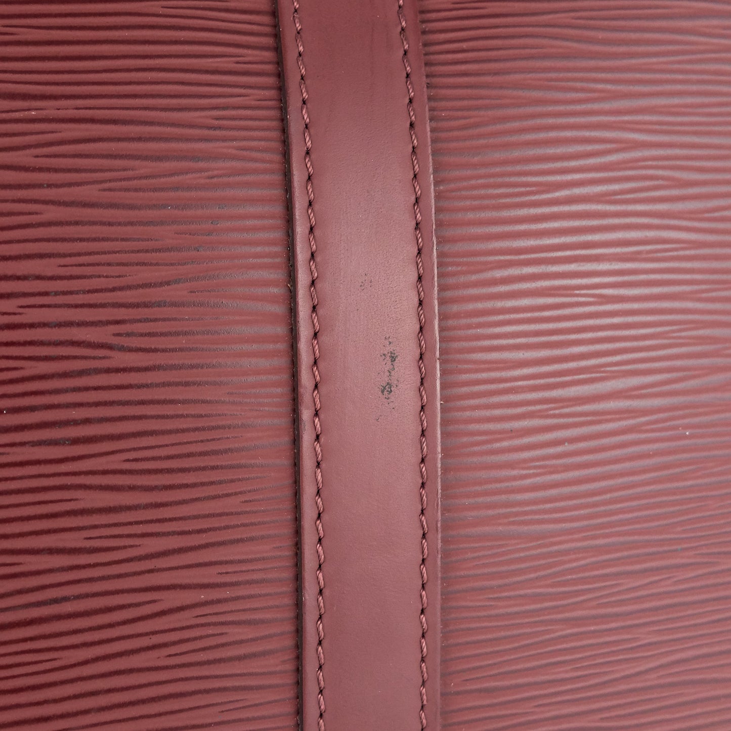 Louis Vuitto Porte-Documents Voyage Burgundy Epi Leather Briefcase Bag