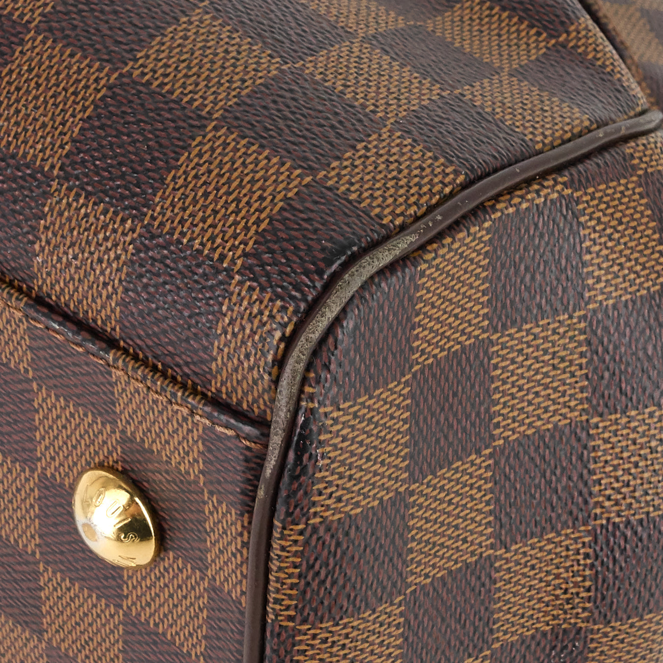 Louis Vuitto Trevi PM Damier Ebene Canvas Bag