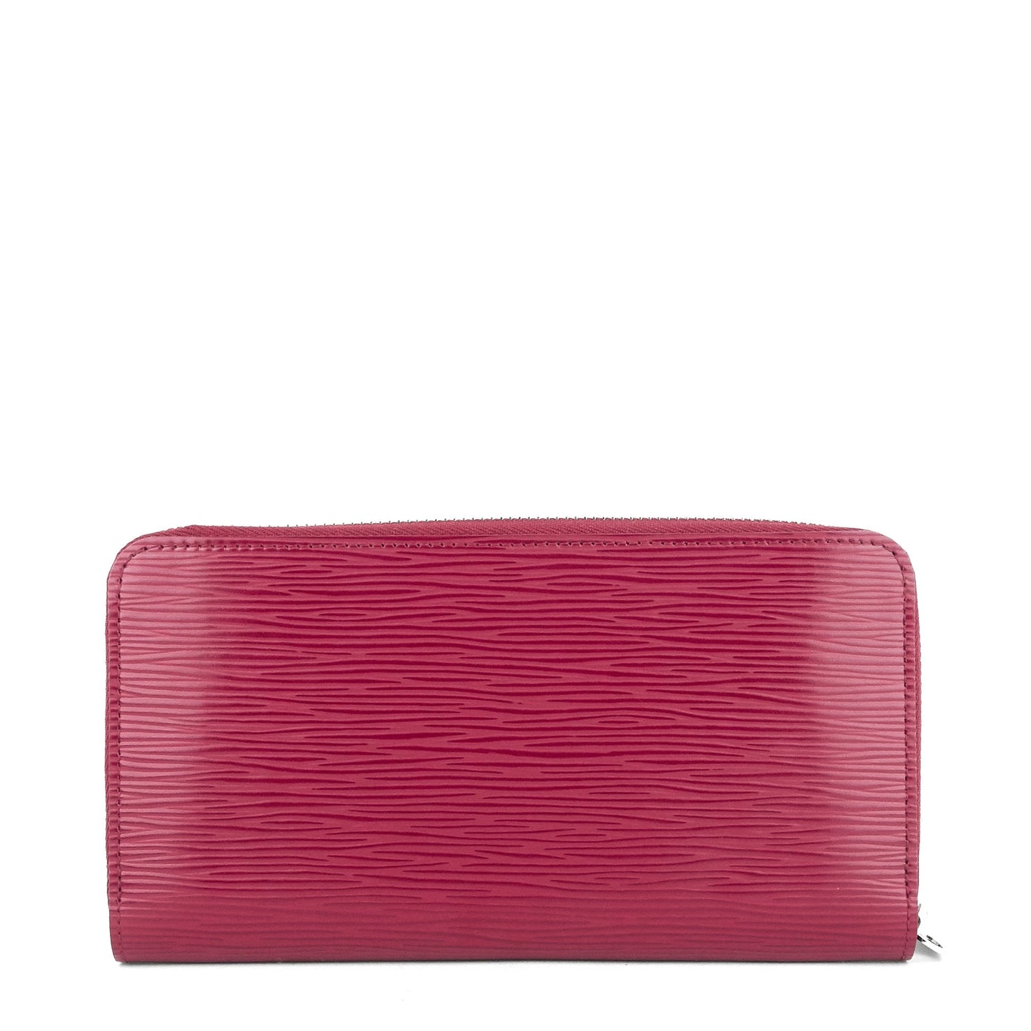 Louis Vuitto Zippy Wallet Fuchsia Epi Leather Wallet
