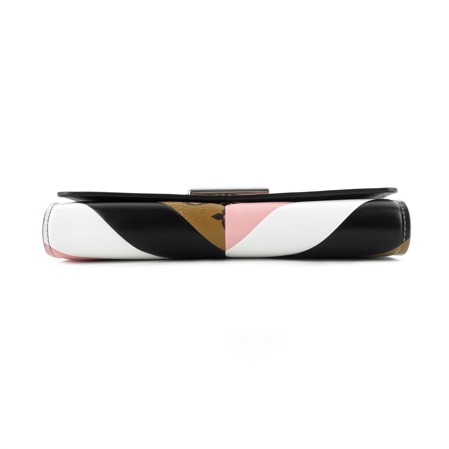 Louis Vuitto Twist Leather and Reverse Monogram Wallet on Chain Bag