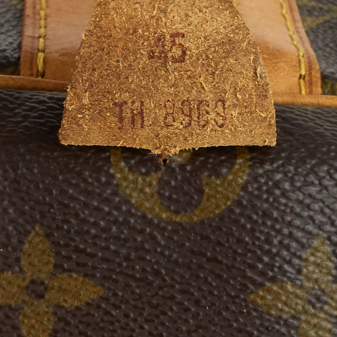 Louis Vuitto Sac Souple 45 Monogram Canvas Duffle Bag