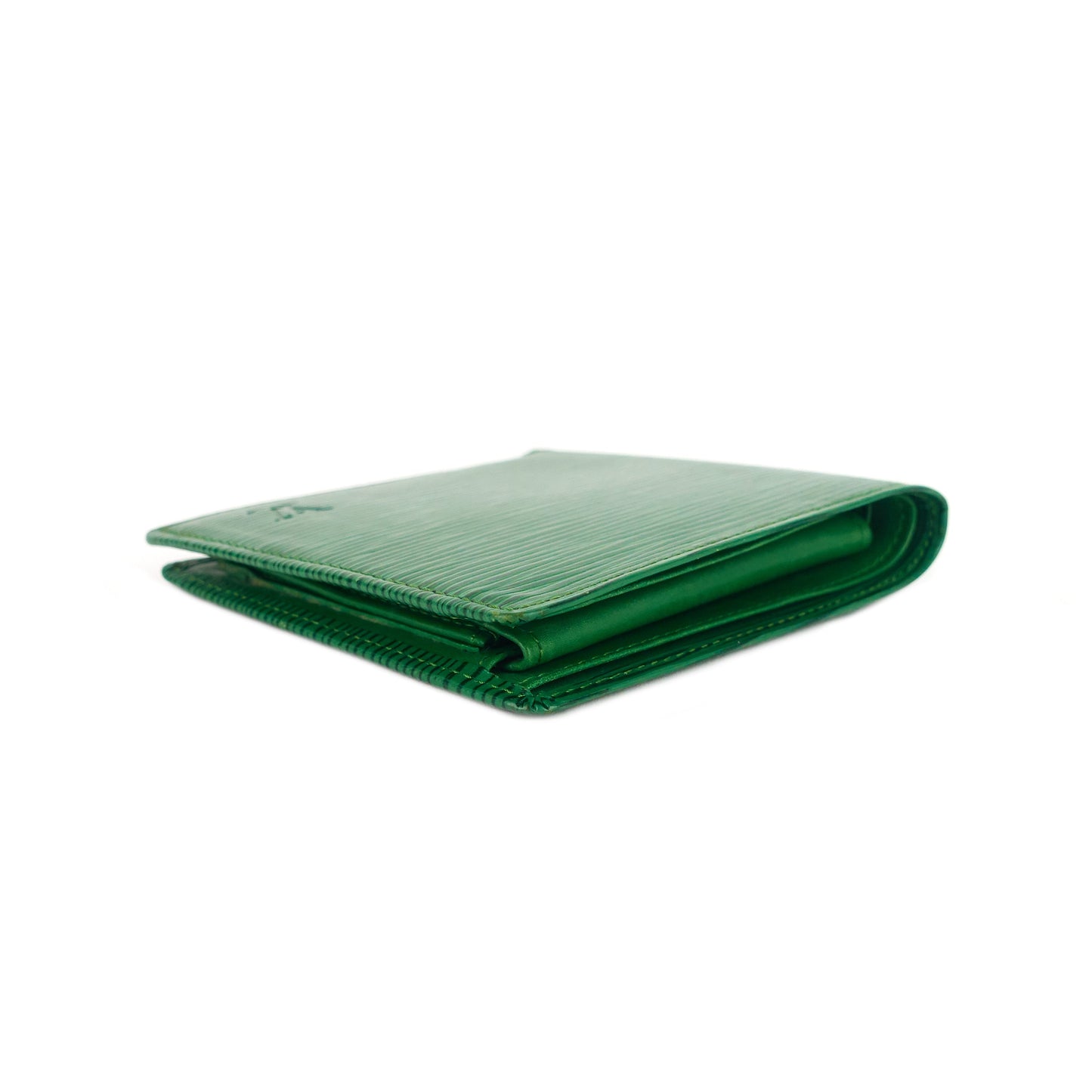 Louis Vuitto Marco Green Epi Leather Wallet