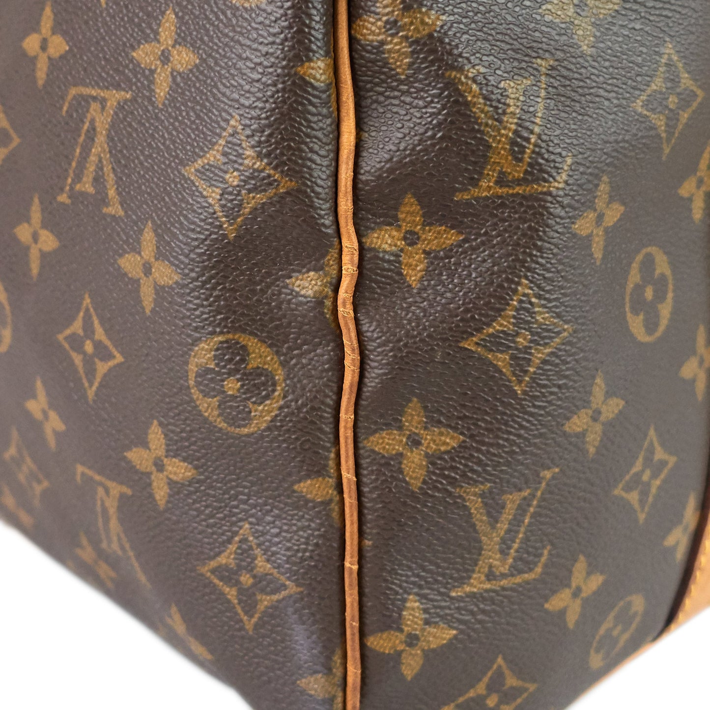 Louis Vuitto Keepall 50 BandouliÃ¨re Monogram Canvas Bag