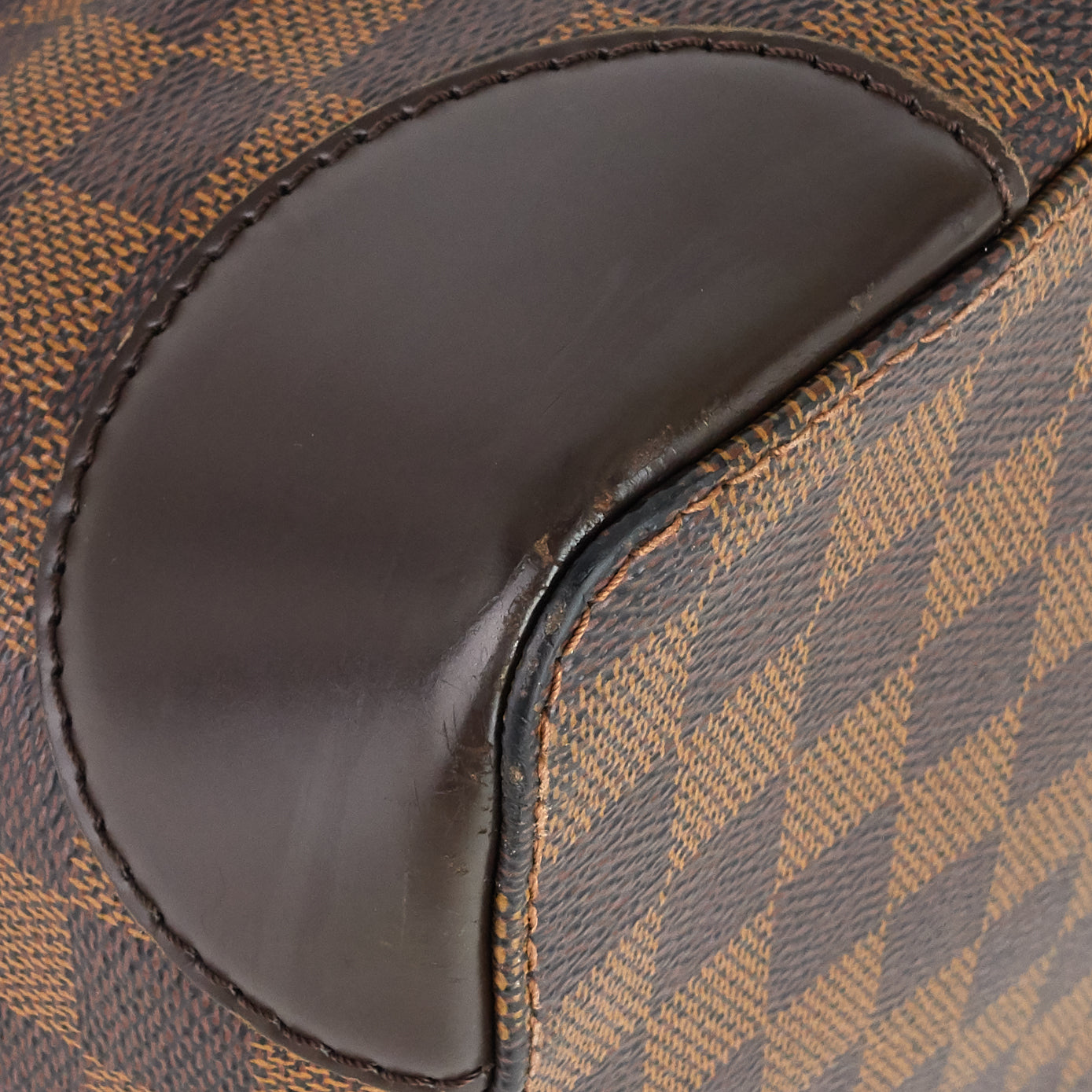 Louis Vuitto Hampstead MM Damier Ebene Canvas Bag
