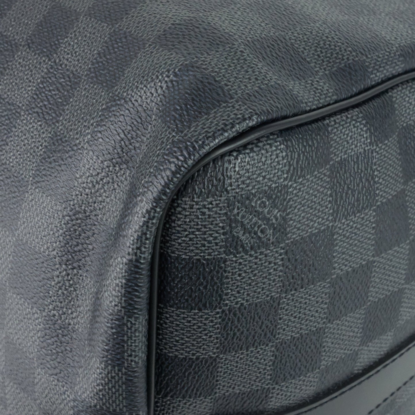 Louis Vuitto Keepall 45 BandouliÃ¨re My LV Heritage Damier Graphite Bag