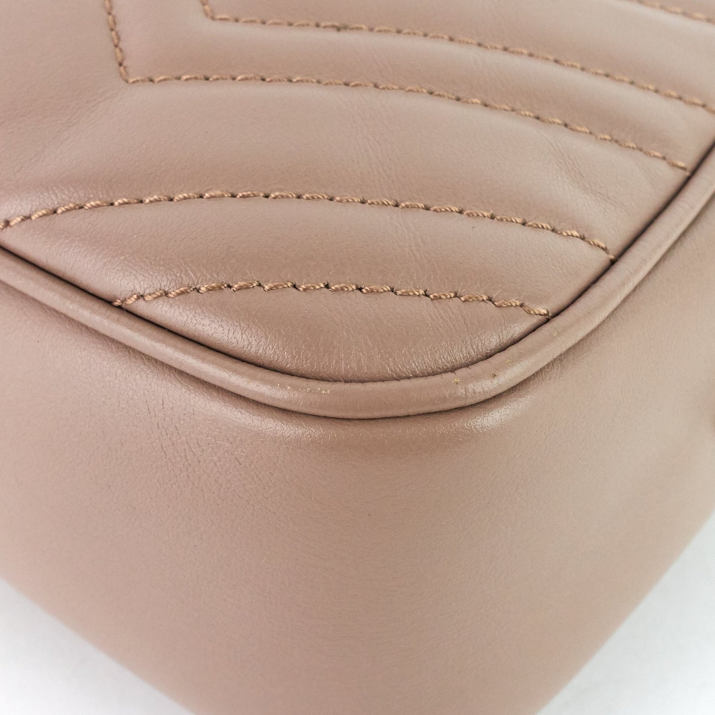 Gucci GG Marmont Small MatelassÃ© Calfskin Camera Bag