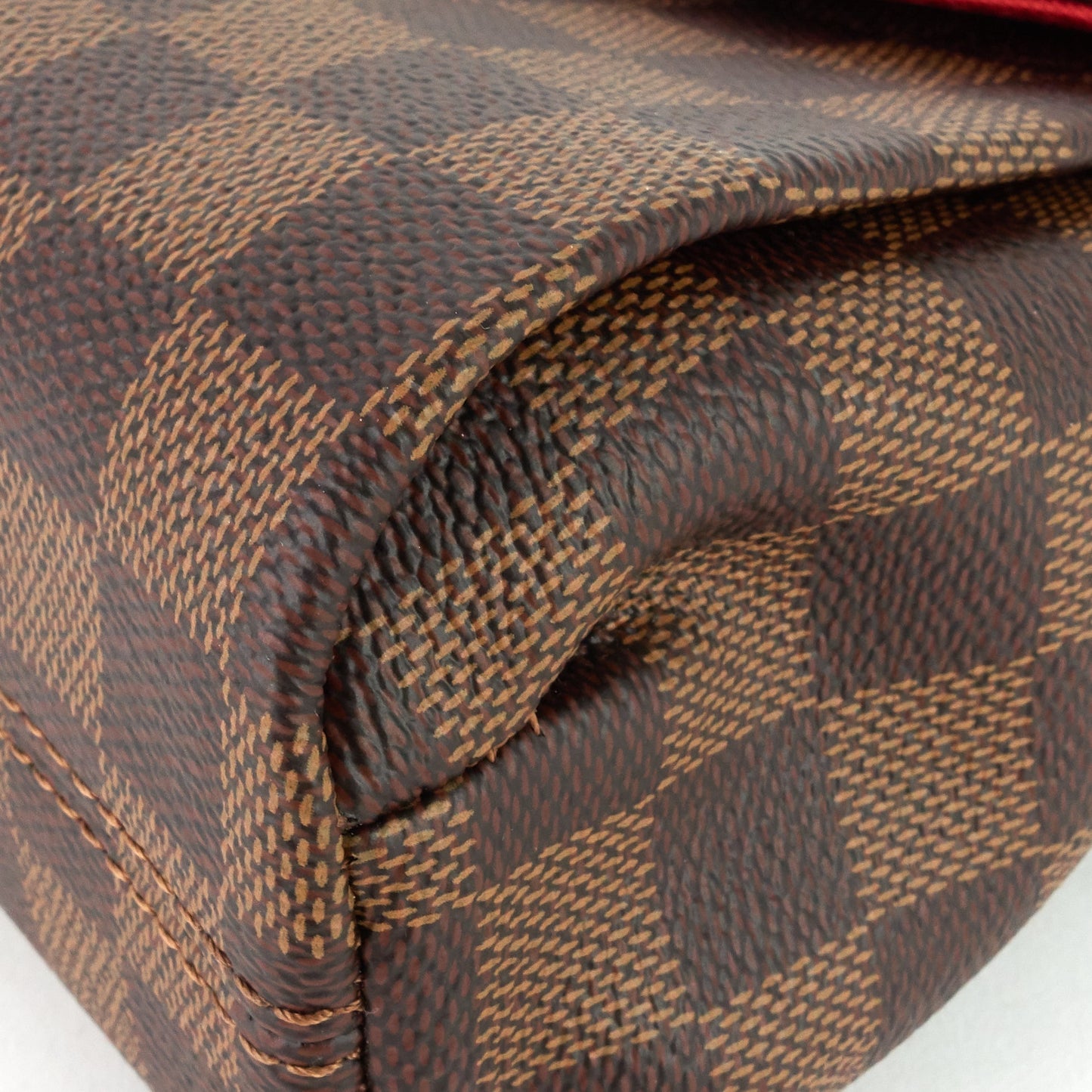 Louis Vuitto Croisette Damier Ebene Canvas Bag