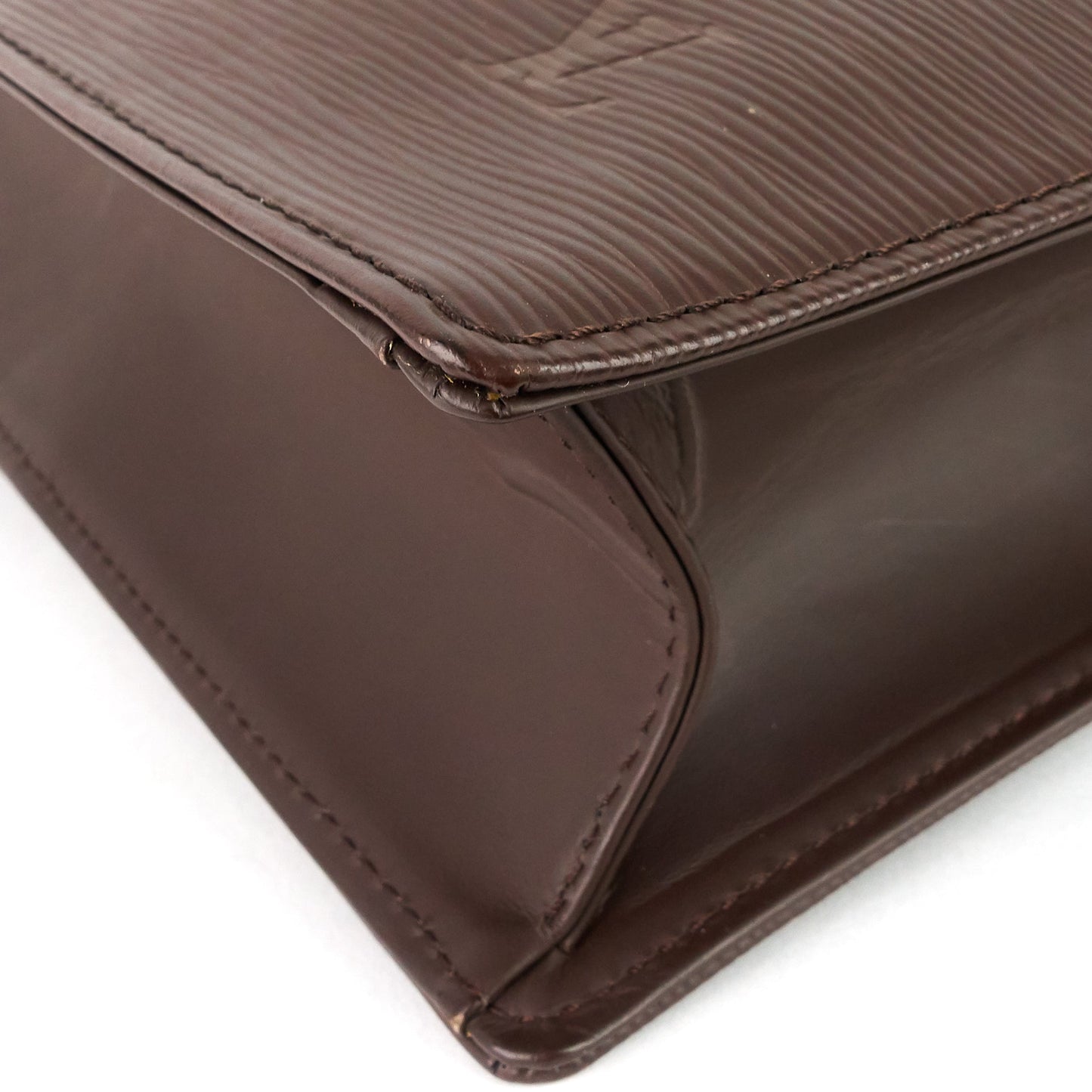 Louis Vuitto Sac Plat GM Brown Epi Leather Bag