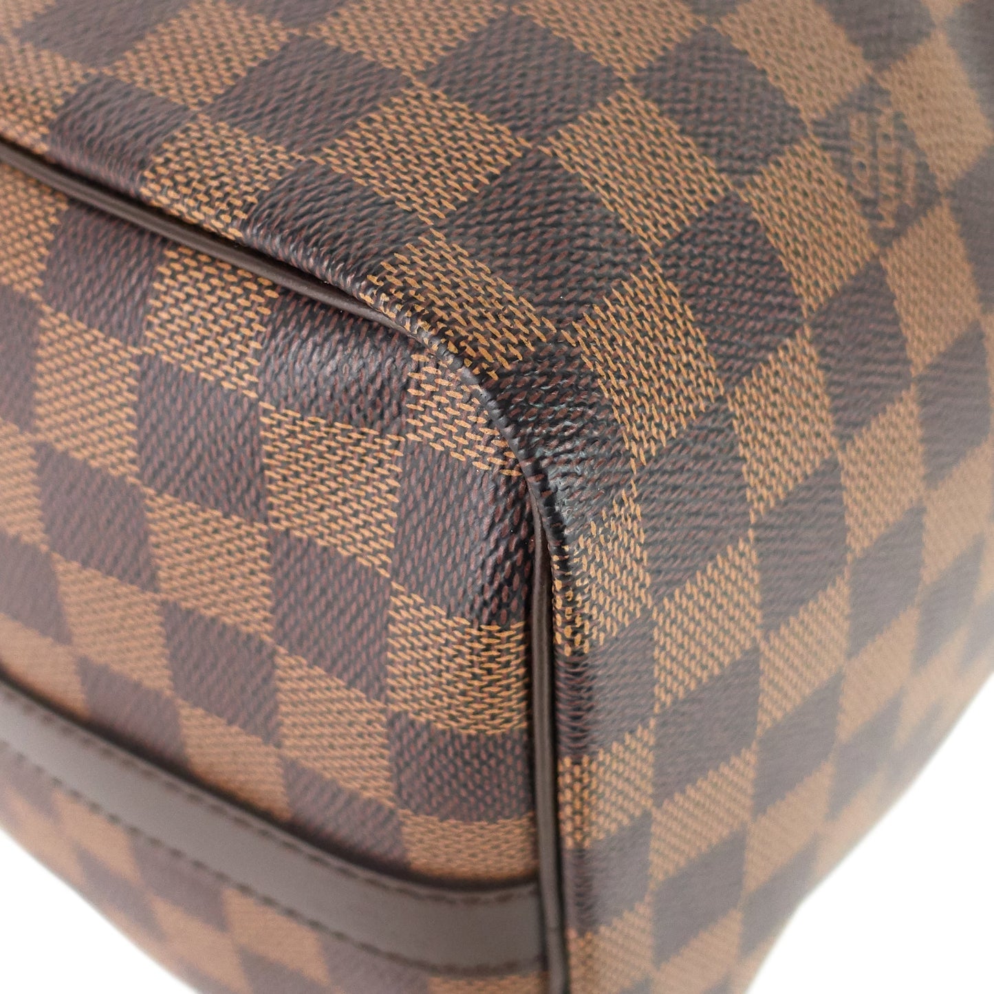 Louis Vuitto Speedy 30 BandouliÃ¨re Damier Ebene Canvas Bag