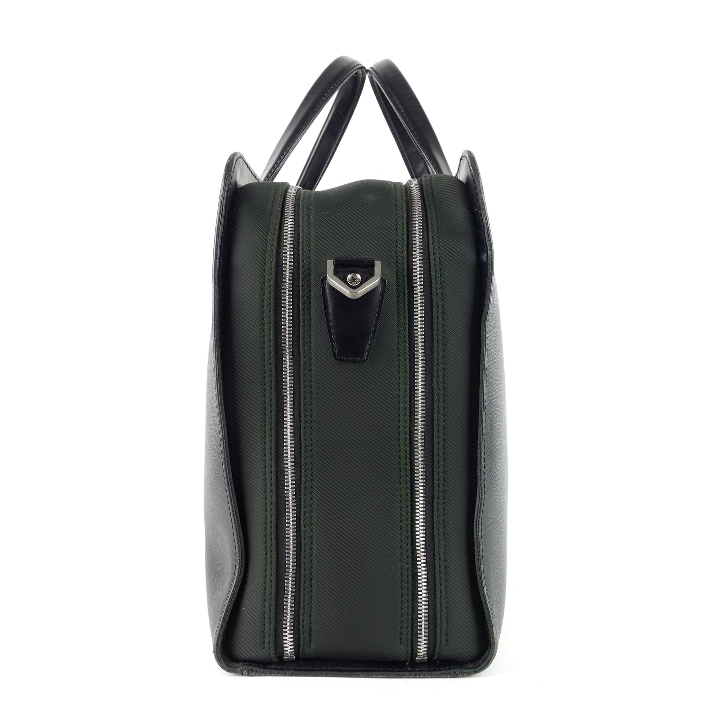 Louis Vuitto Nevski Taiga Leather Briefcase Bag