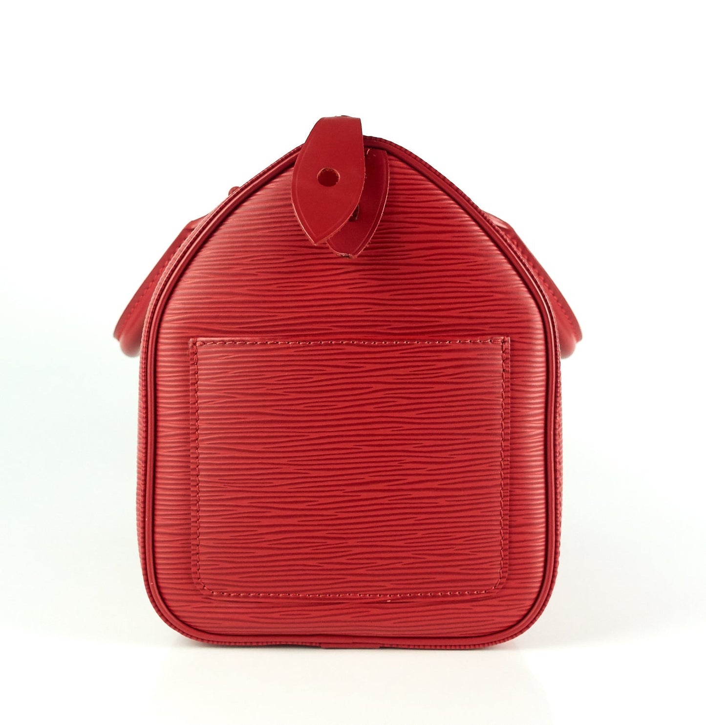 Louis Vuitto Speedy 25 Red Epi Leather Bag