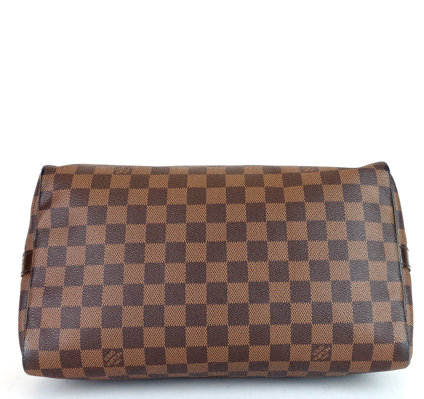 Louis Vuitto Speedy 30 Bandouliere Damier Ebene Canvas Bag