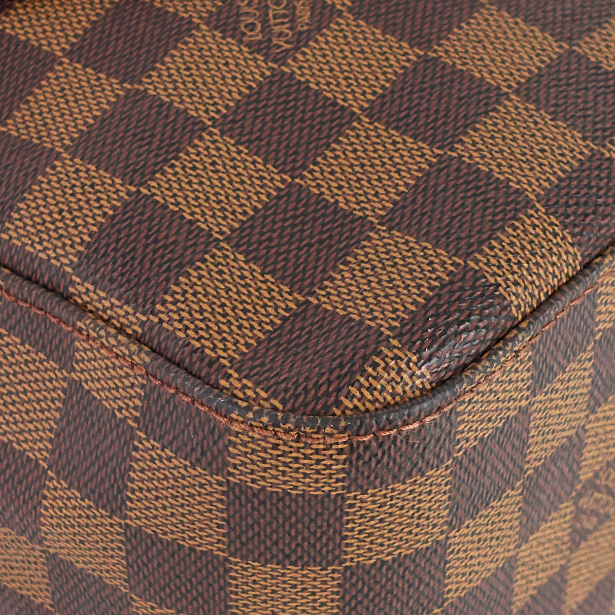 Louis Vuitto Looping GM Damier Ebene Canvas Bag