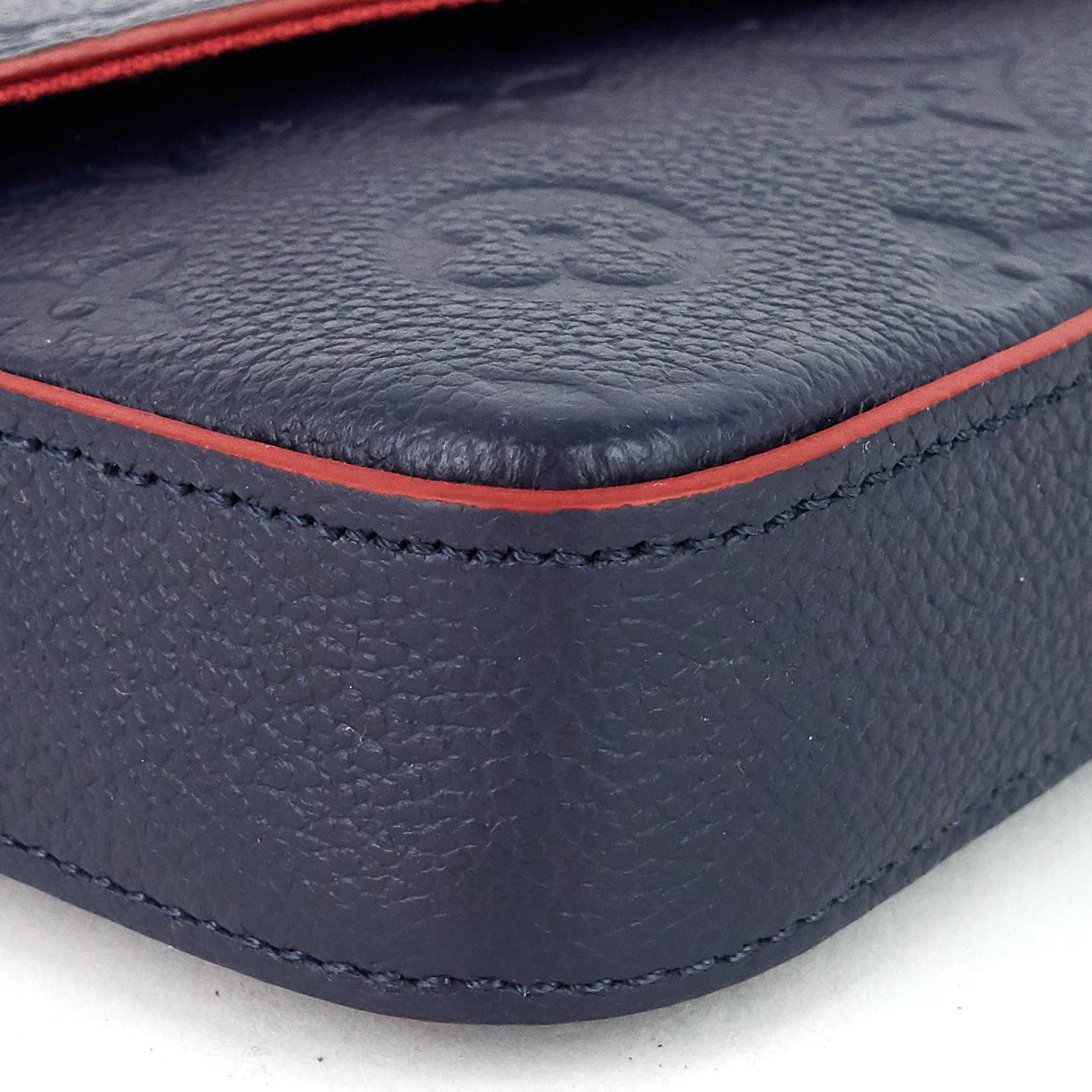 Louis Vuitto FÃ©licie Pochette Monogram Empreinte Leather Bag