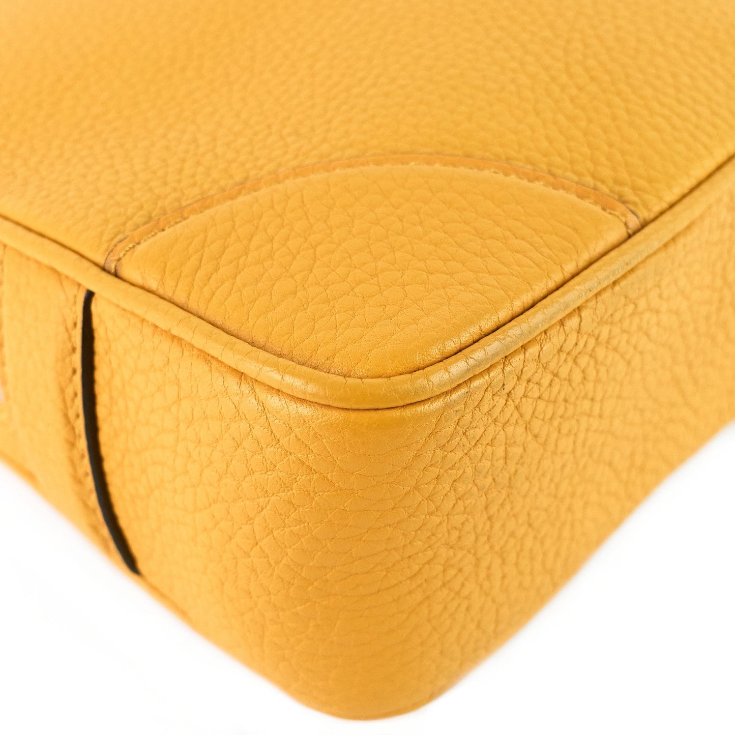 Louis Vuitto Porte-Documents Voyage PM Yellow Taurillon Leather Briefcase Bag
