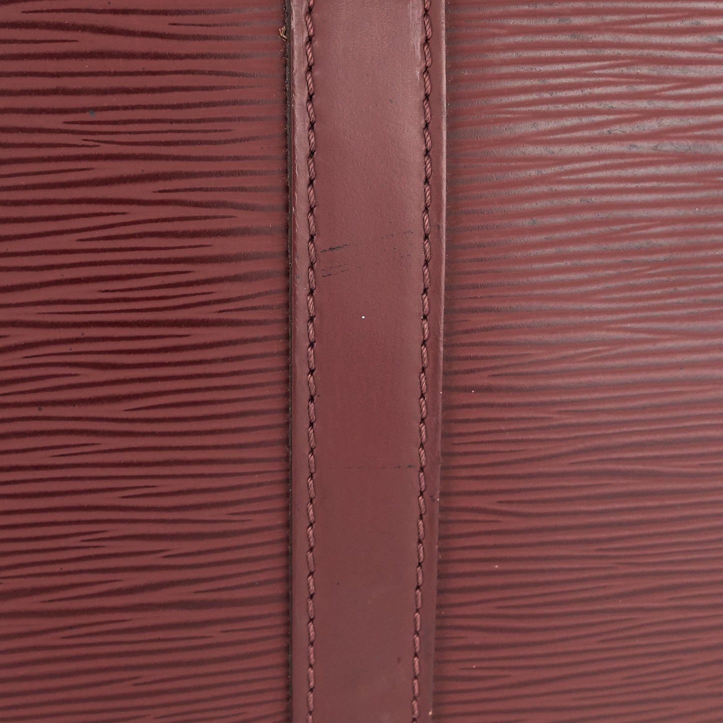 Louis Vuitto Porte-Documents Voyage Burgundy Epi Leather Briefcase Bag