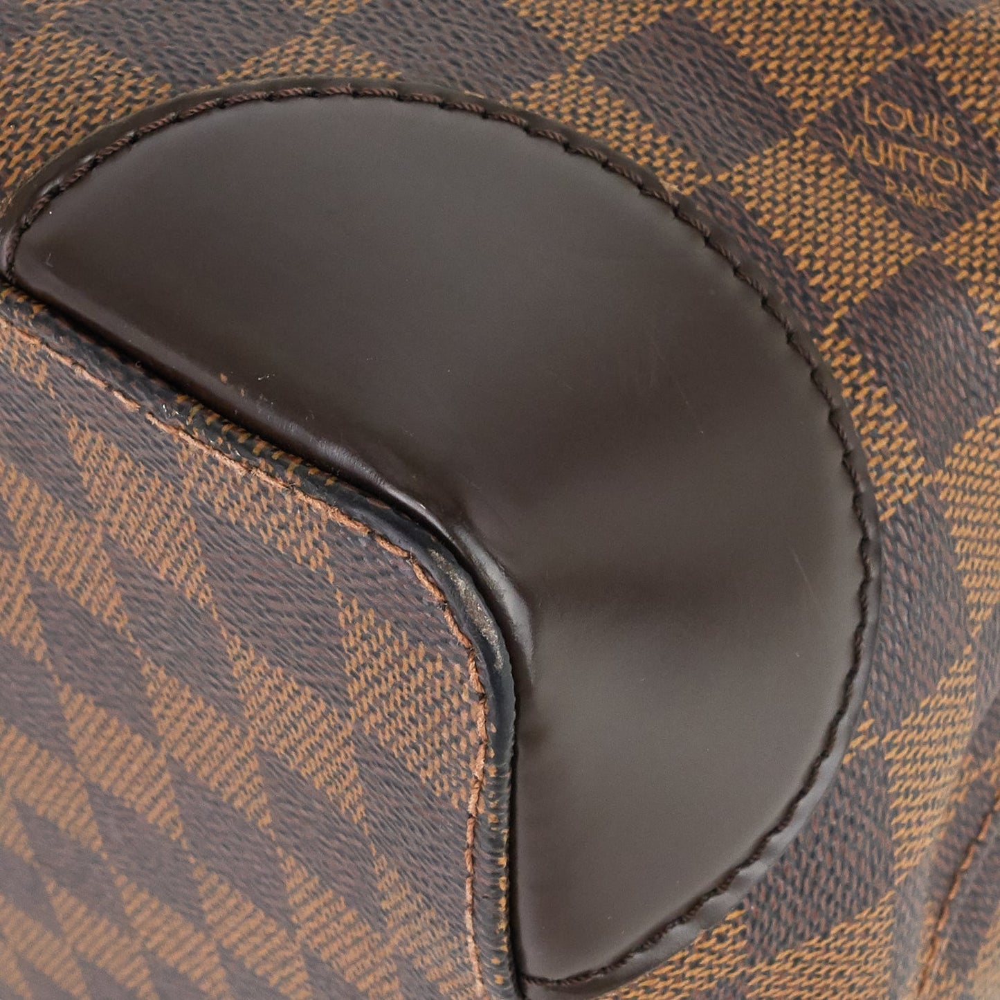Louis Vuitto Hampstead MM Damier Ebene Canvas Bag