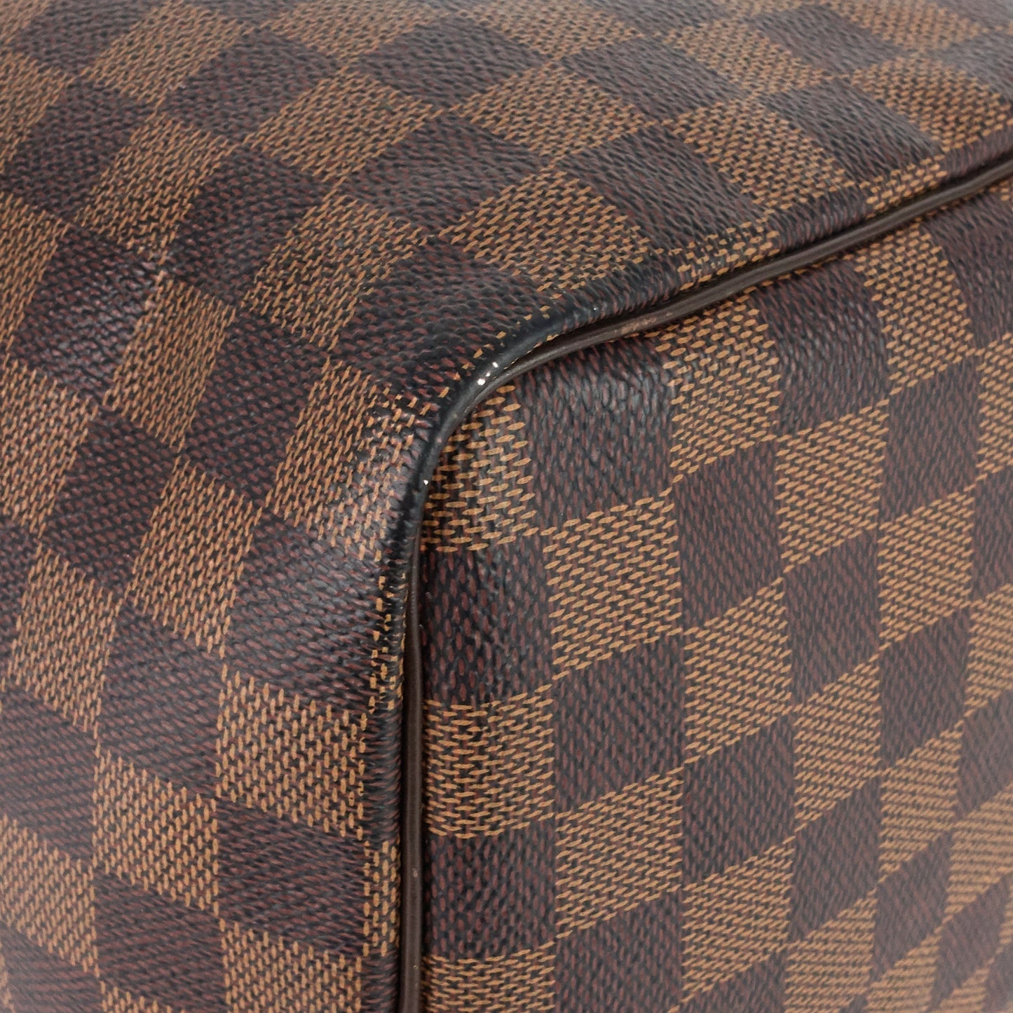 Louis Vuitto Speedy 35 Damier Ebene Canvas Bag