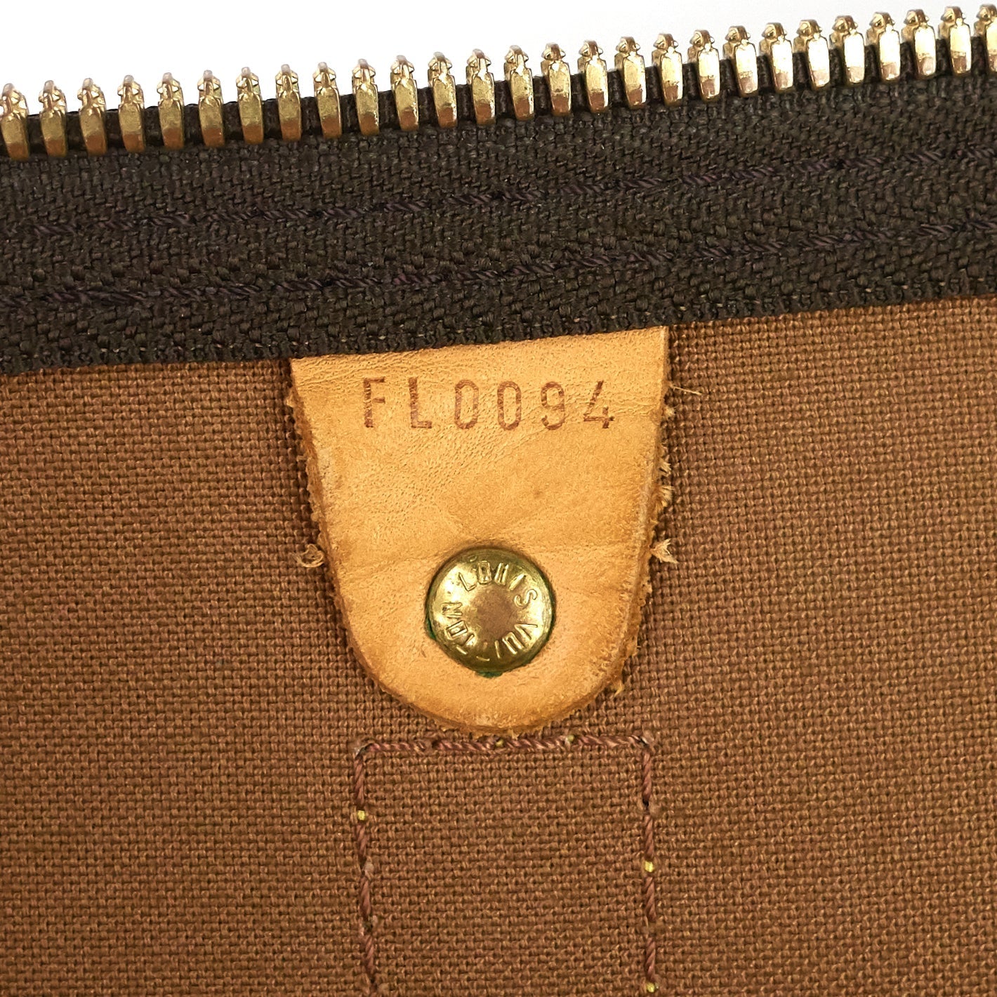 Louis Vuitto Keepall 60 Bandouliere Monogram Canvas Bag