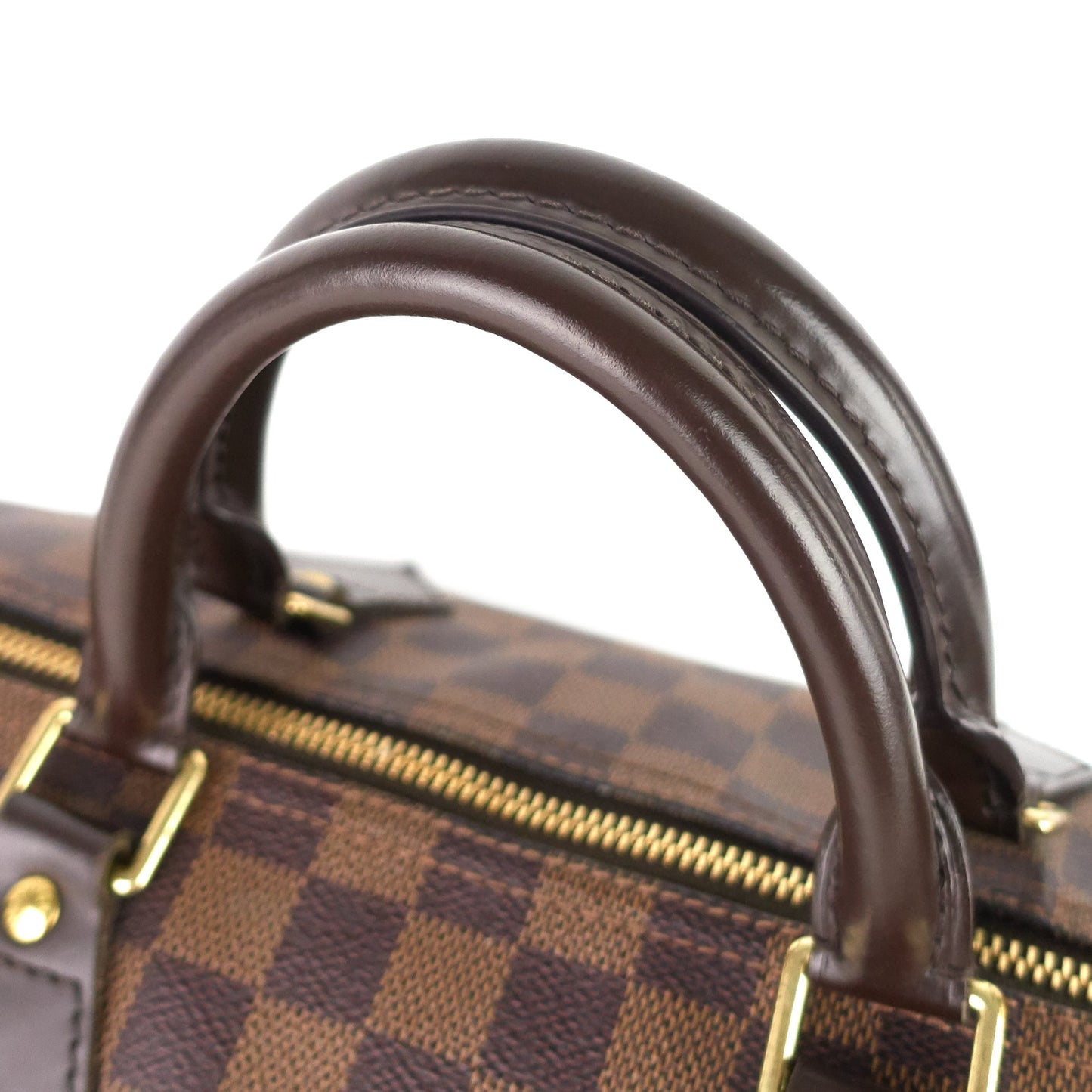 Louis Vuitto Speedy 30 Damier Ebene Canvas Bag
