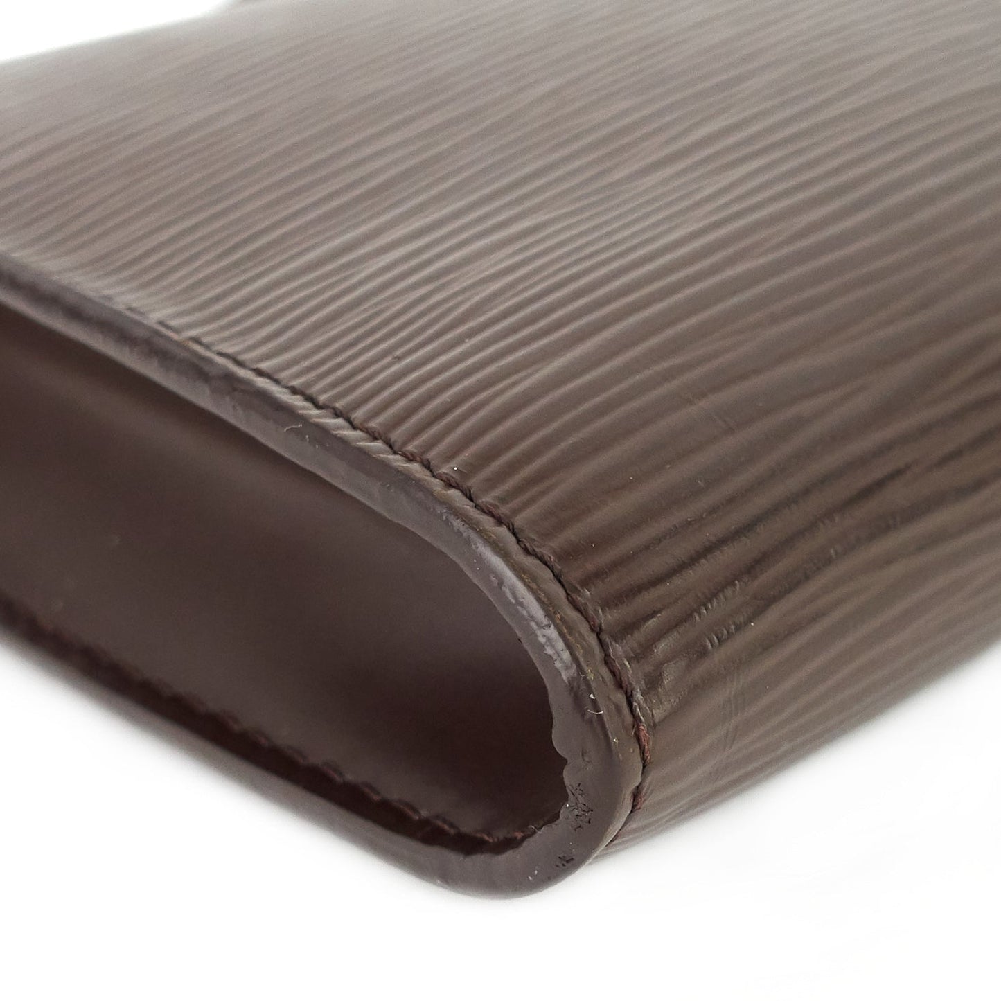 Louis Vuitto Pochette Accessoires Brown Epi Leather Bag