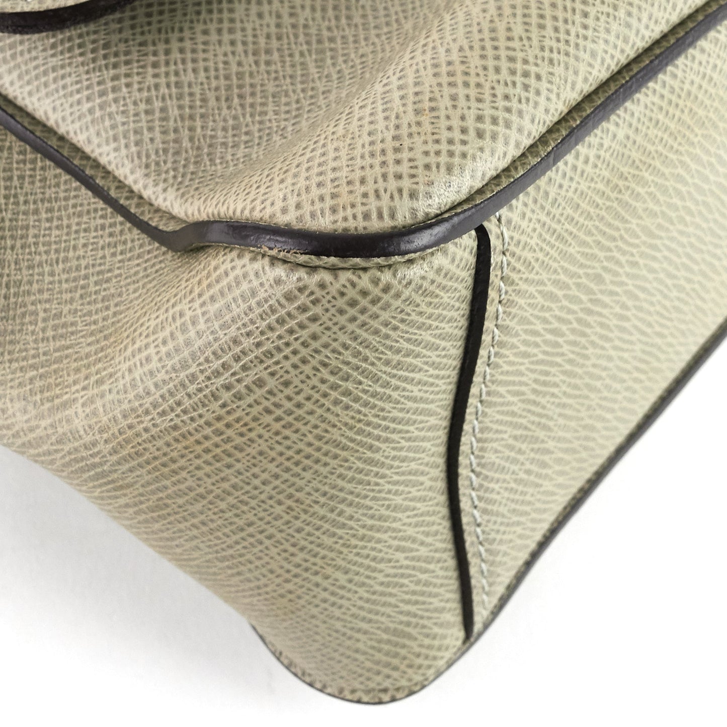 Louis Vuitto Milo Taiga Leather Messenger Bag