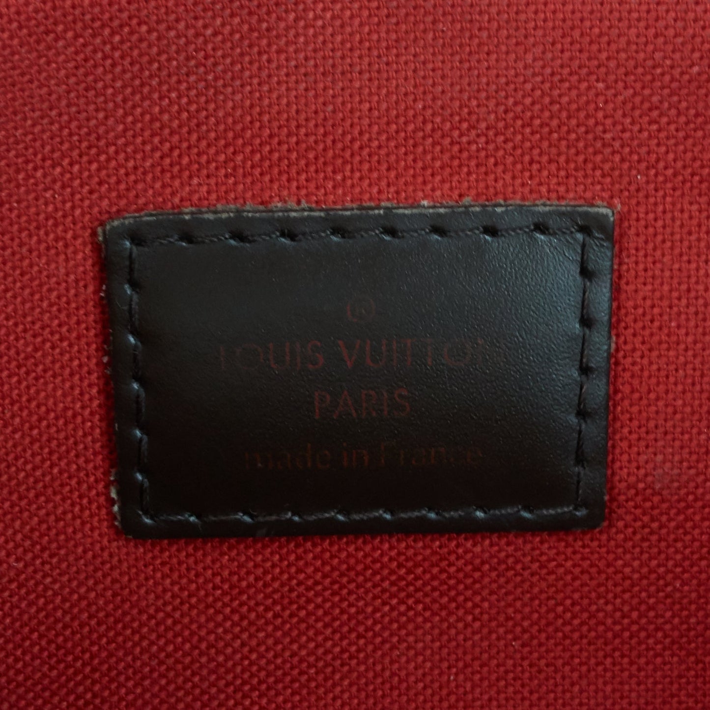 Louis Vuitto Bloomsbury PM Damier Ebene Canvas Bag