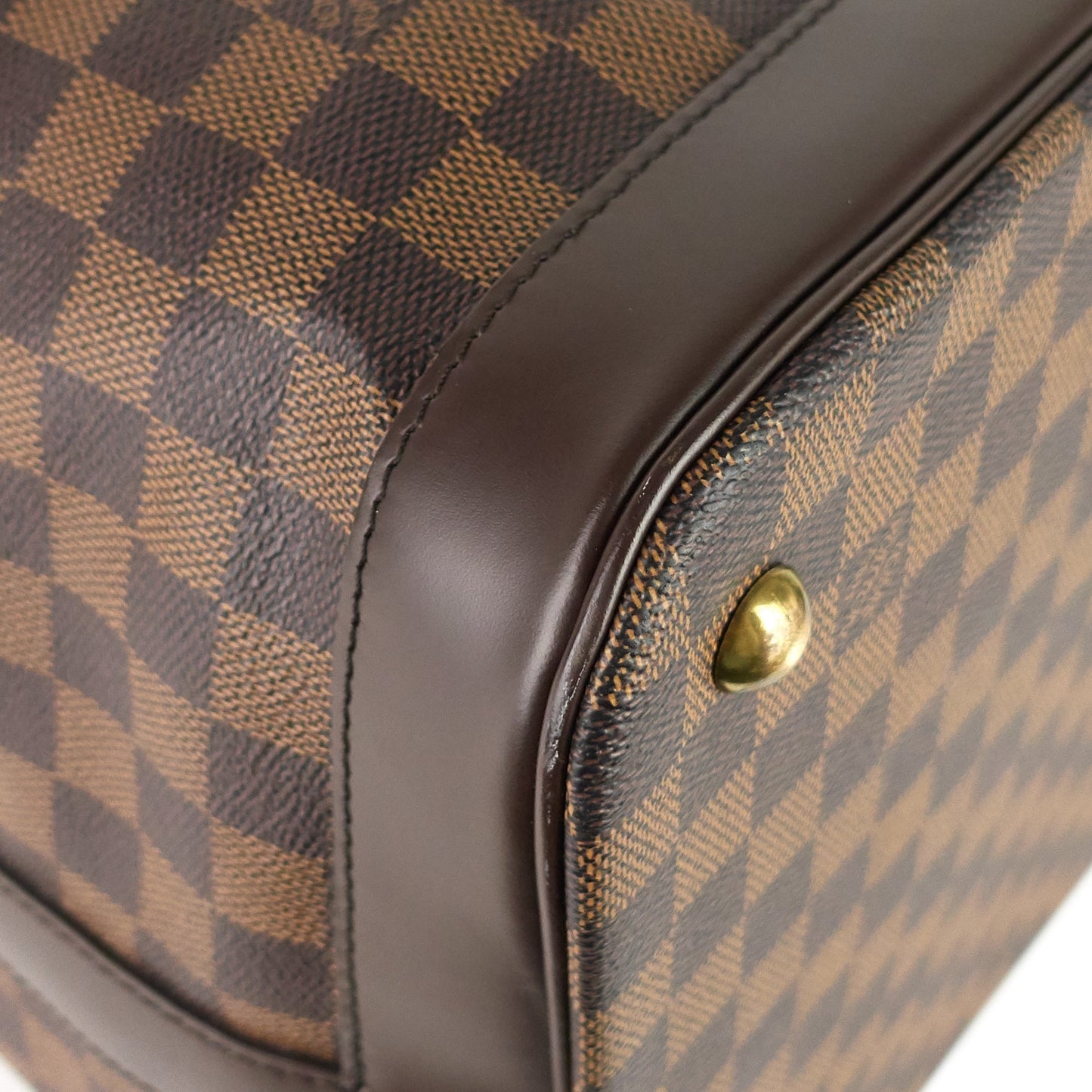 Louis Vuitto Grimaud Damier Ebene Canvas Weekender Bag
