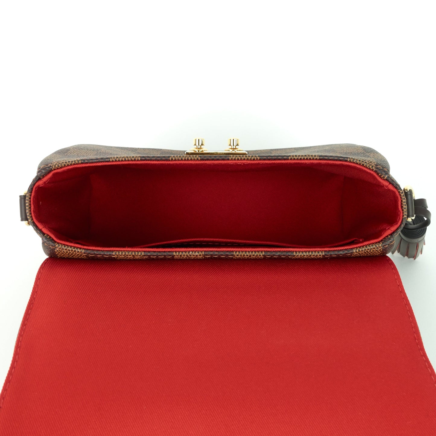 Louis Vuitto Croisette Damier Ebene Canvas Bag