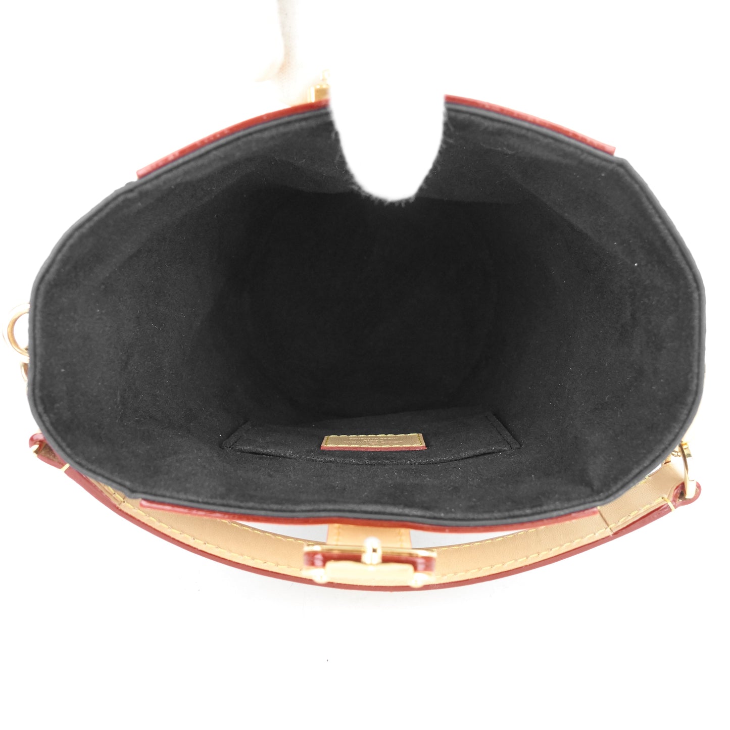 Louis Vuitto Duffle Monogram Canvas Bucket Bag