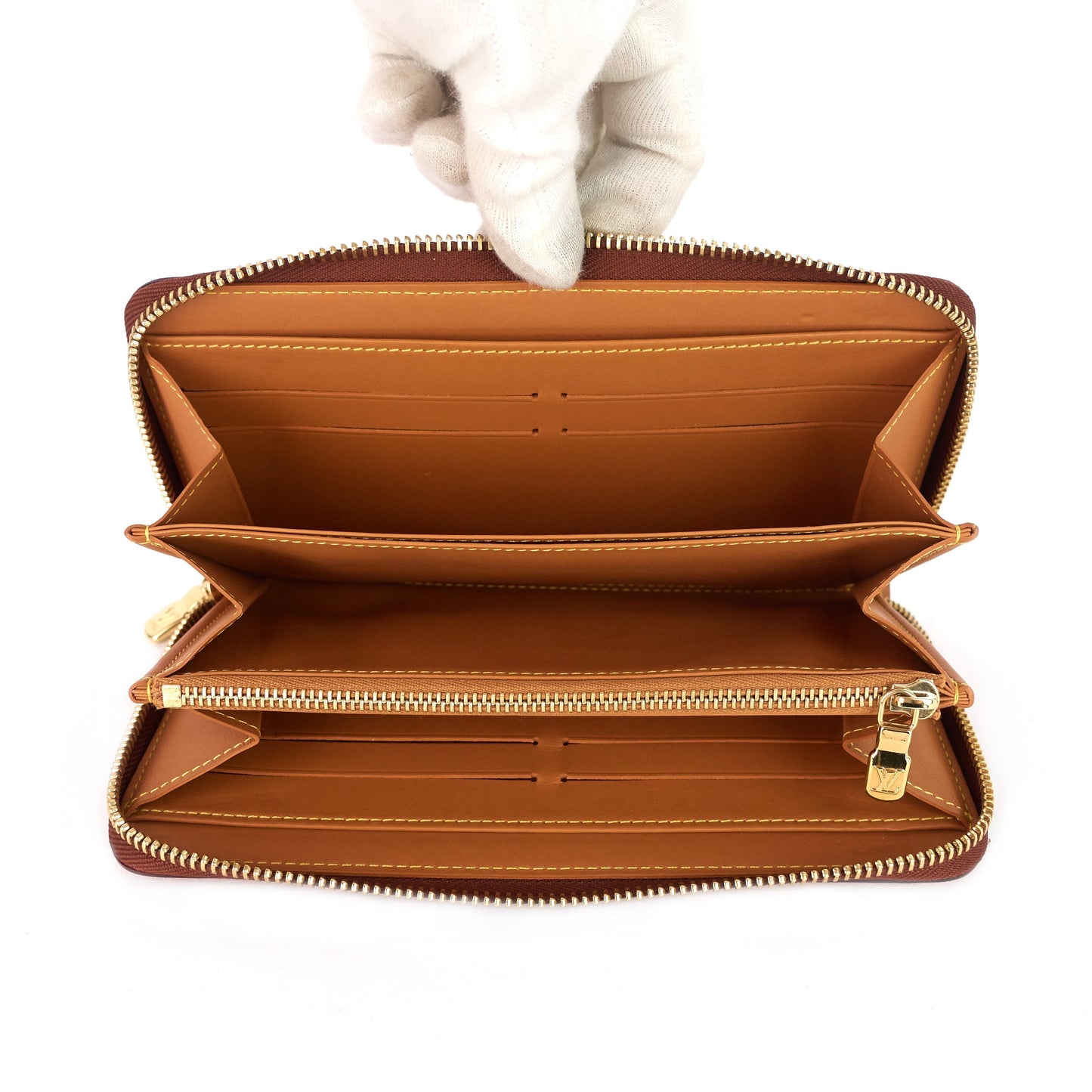 Louis Vuitto Zippy Nomade Leather Wallet