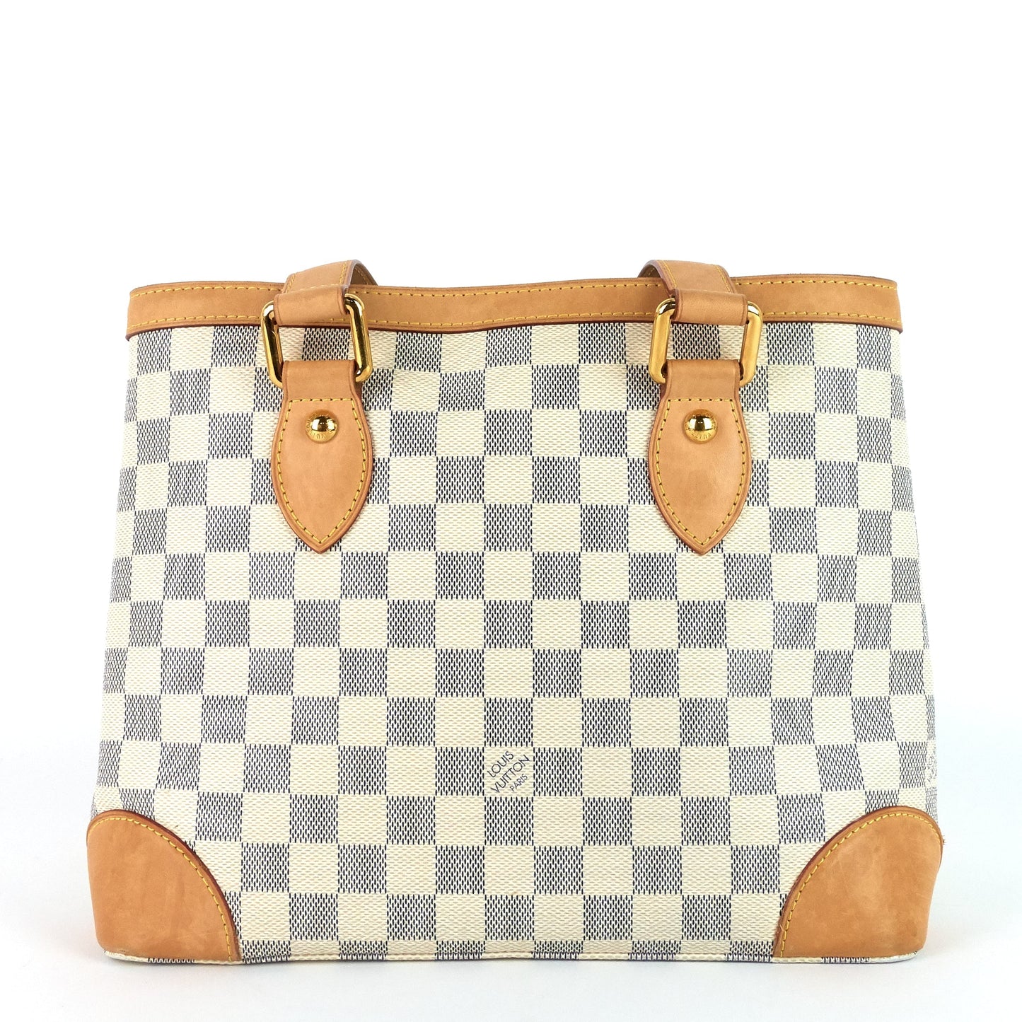 Louis Vuitto Hampstead Damier Azur Canvas Bag