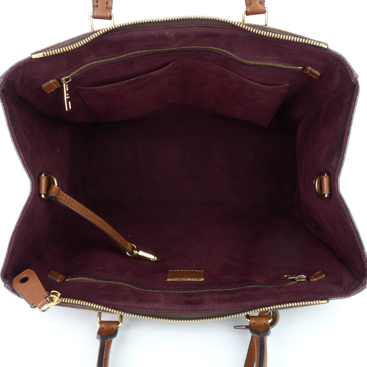 Louis Vuitto Greenwich Damier Ebene Canvas Bag