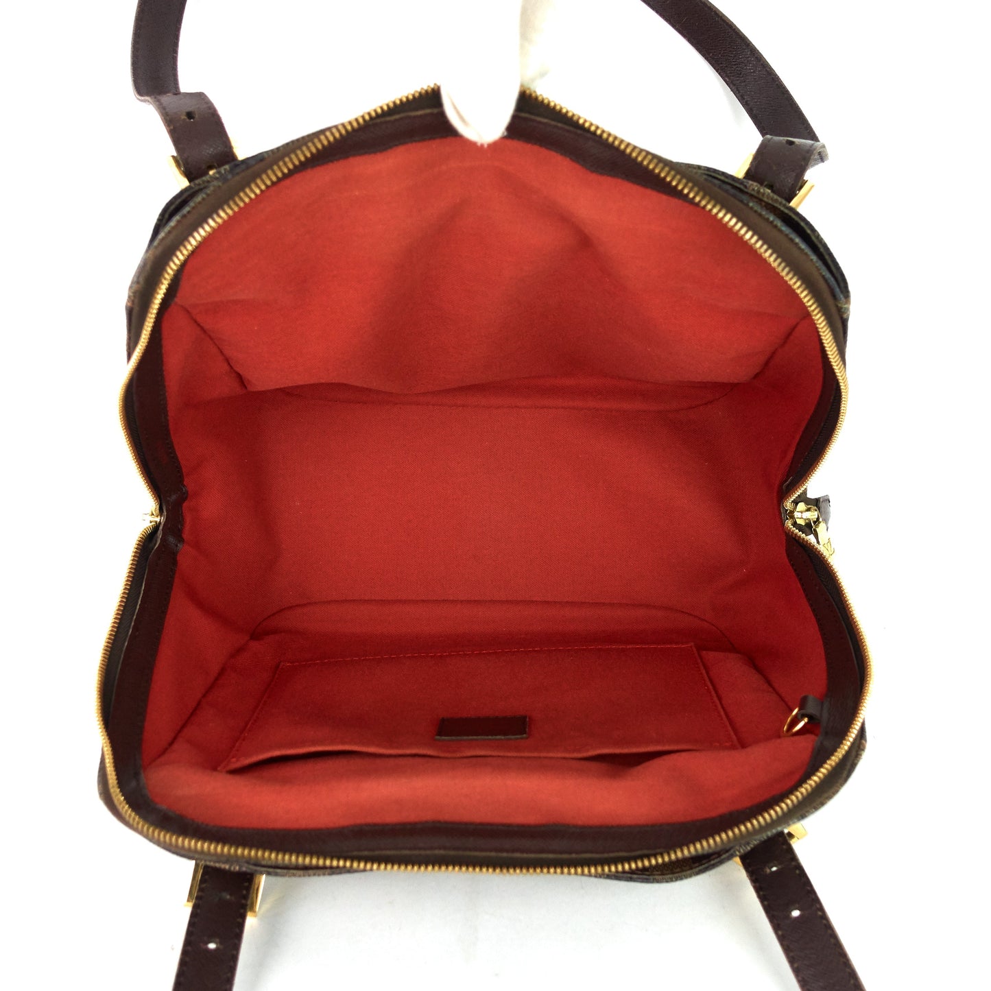 Louis Vuitto Belem MM Damier Ebene Canvas Bag