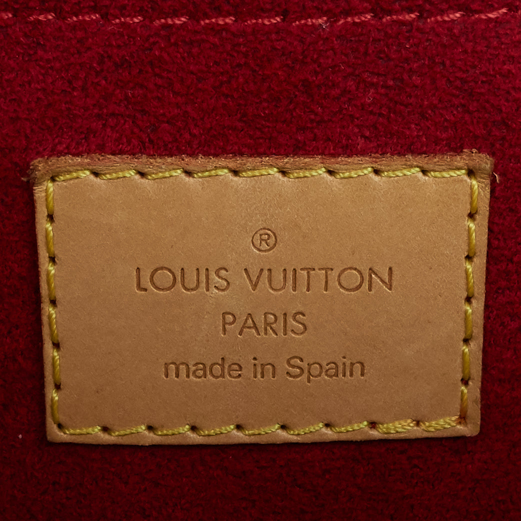 Louis Vuitto Klara Monogram Canvas Handbag