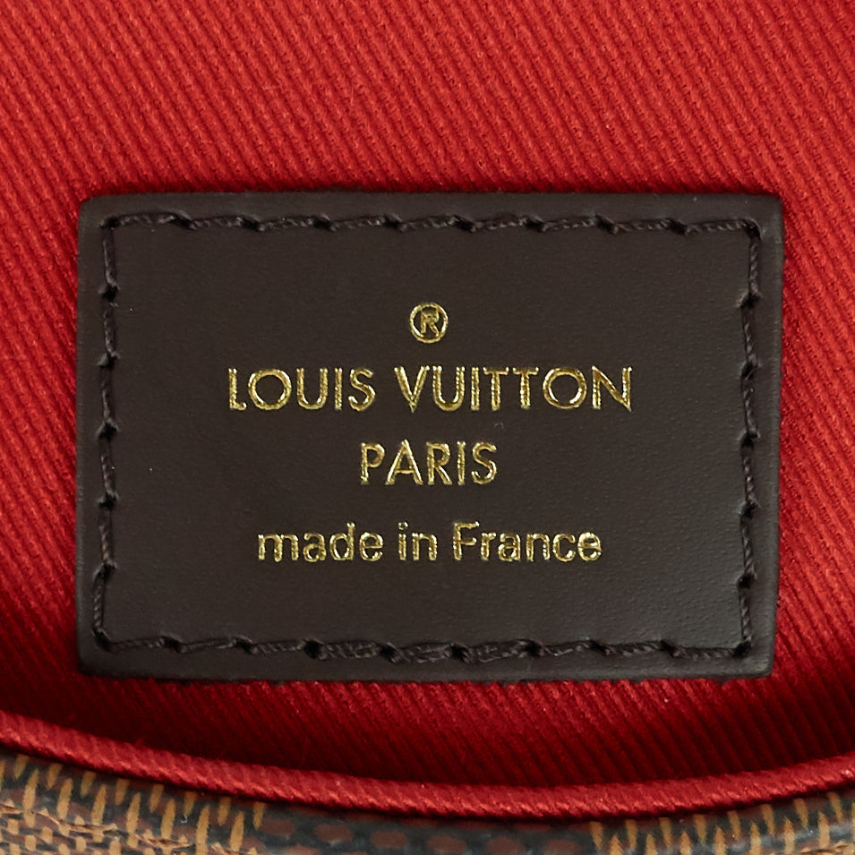 Louis Vuitto Croisette Damier Ebene Canvas Bag