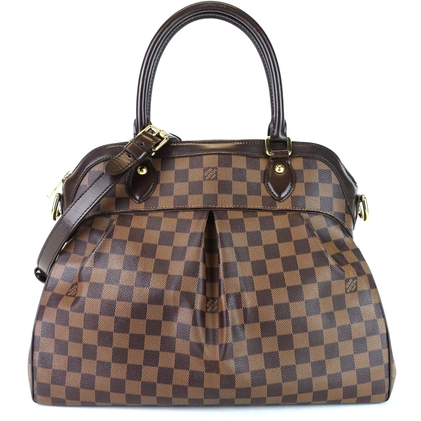 Louis Vuitto Trevi GM Damier Ebene Canvas Bag