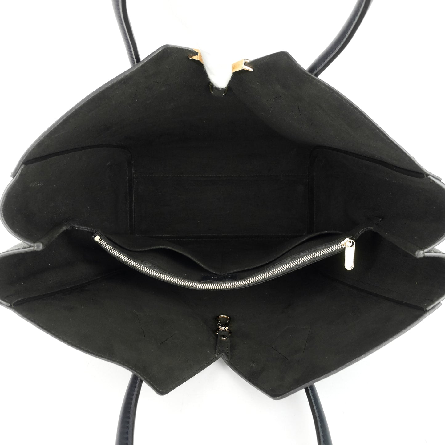Louis Vuitto Kimono Monogram Canvas and Black Leather Bag