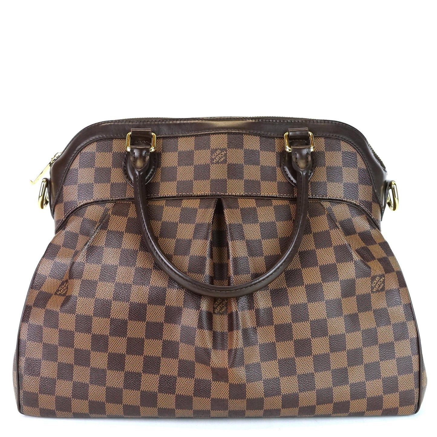 Louis Vuitto Trevi GM Damier Ebene Canvas Bag