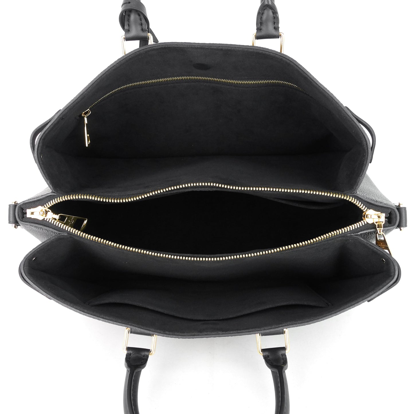 Louis Vuitto Soufflot MM Monogram Canvas and Coloured Leather Bag