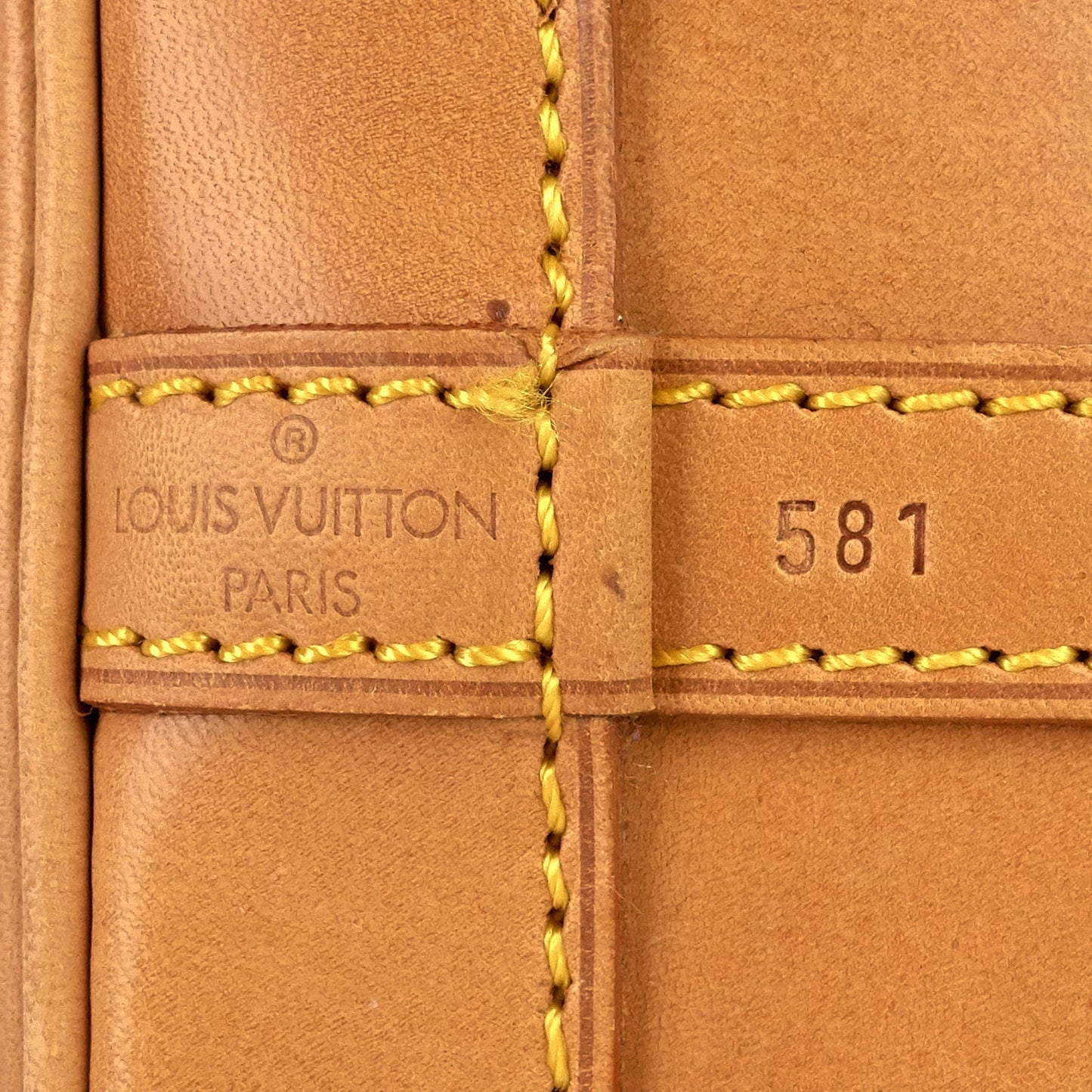 Louis Vuitto Petit Noe Vachetta Leather Limited Edition Bag