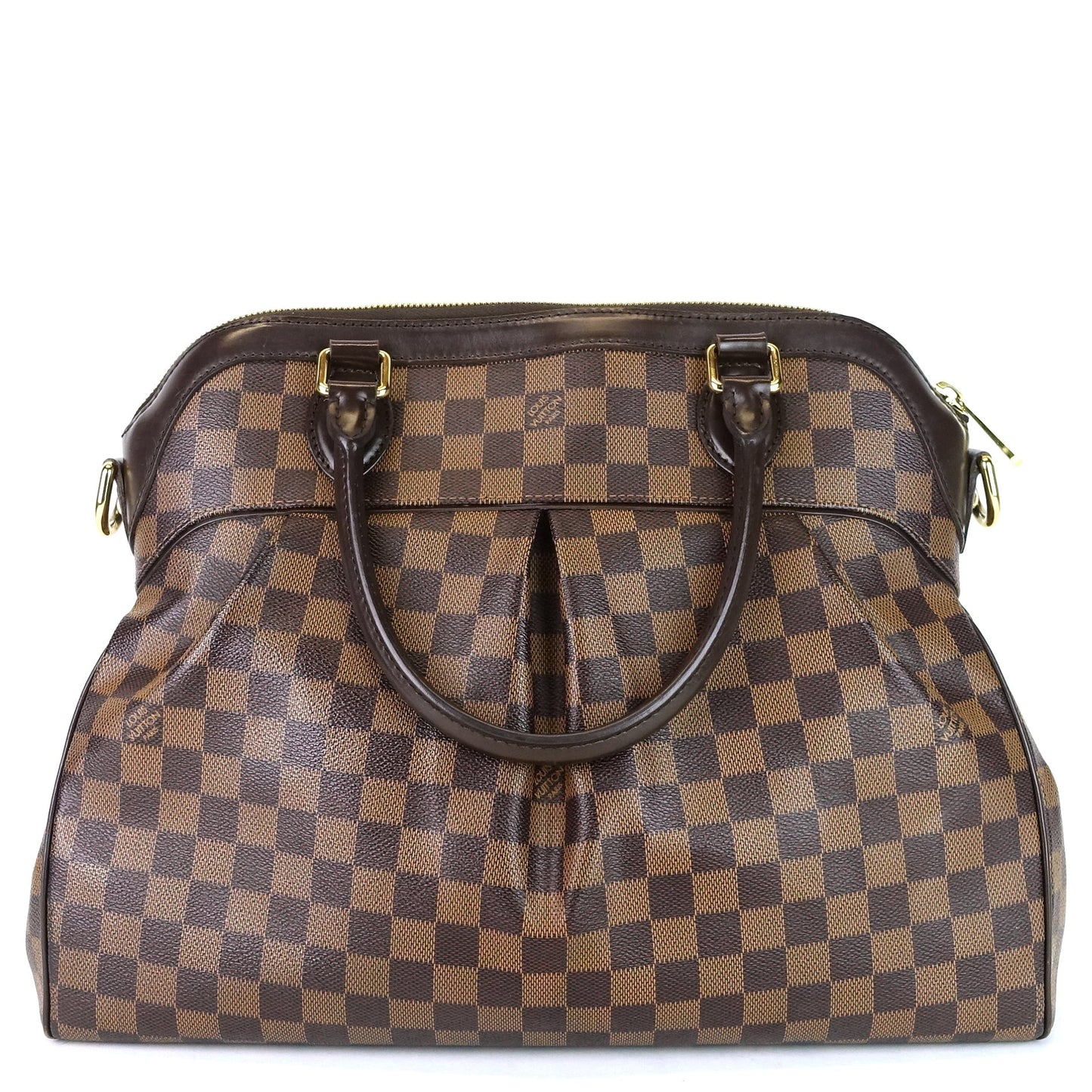 Louis Vuitto Trevi GM Damier Ebene Canvas Bag
