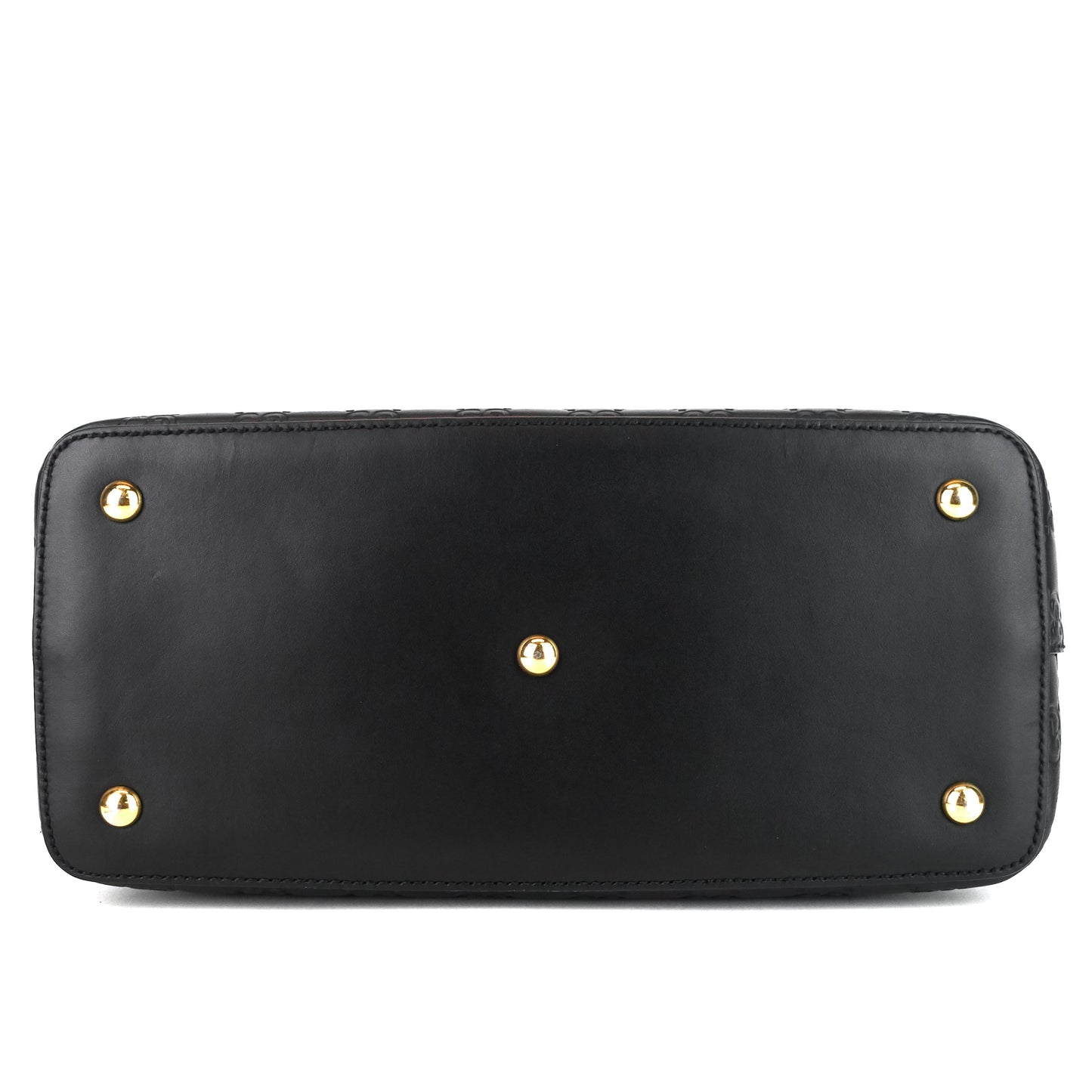 Gucci Signature Top Handle Guccissima Bag